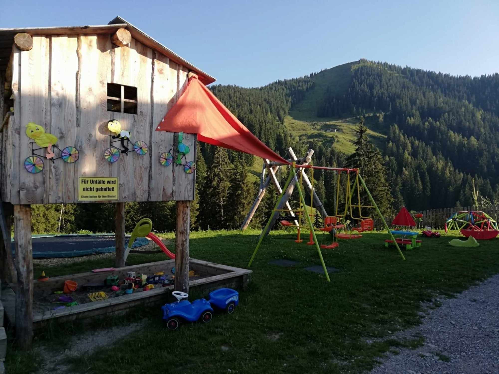 Spielplatz auf der Norderbergalm