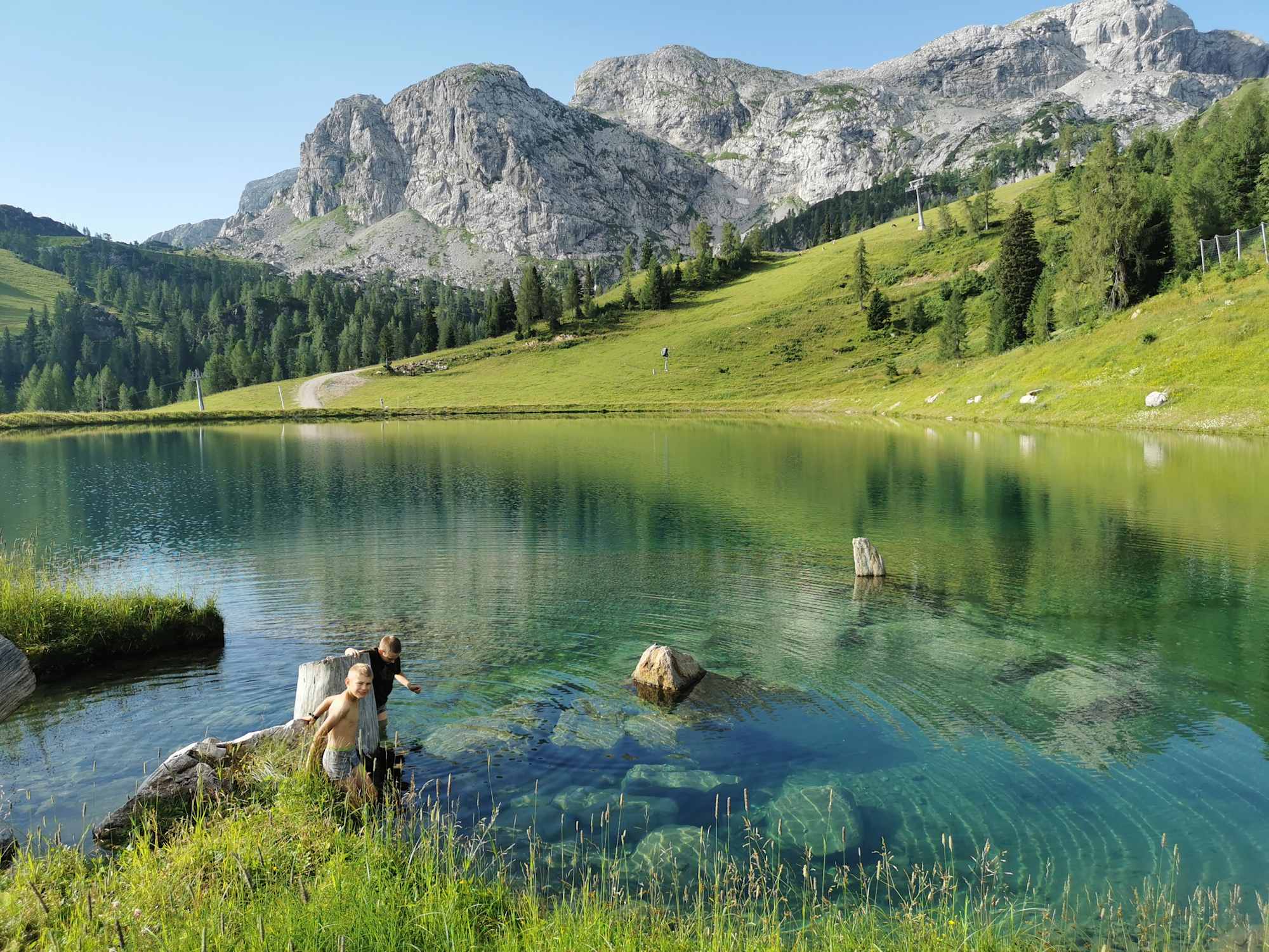 See im Almgebiet der Rudnig Alm