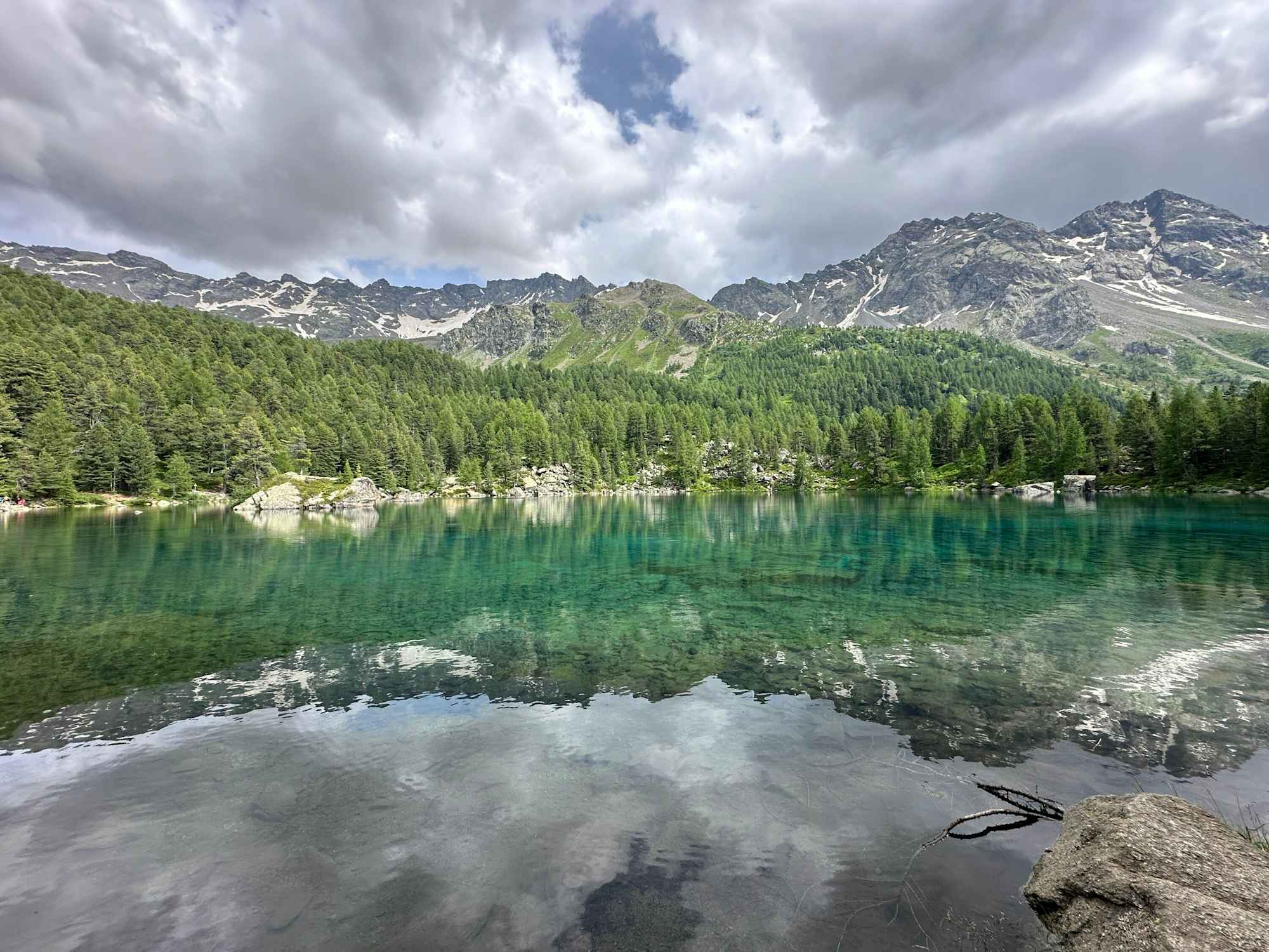 Der gleichnamige See hinter der Saoseo Hütte