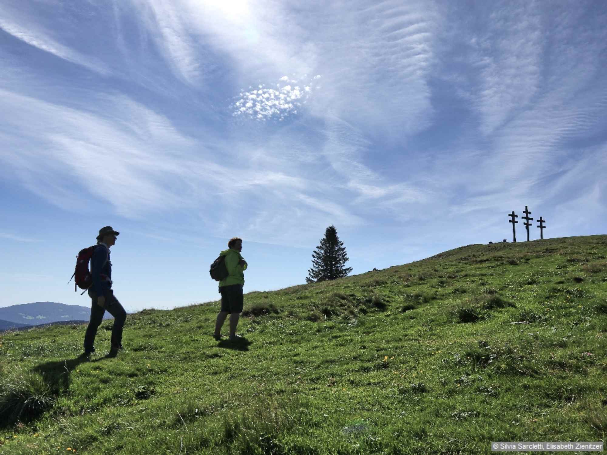 Die 3 Wetterkreuze, 1401 m.