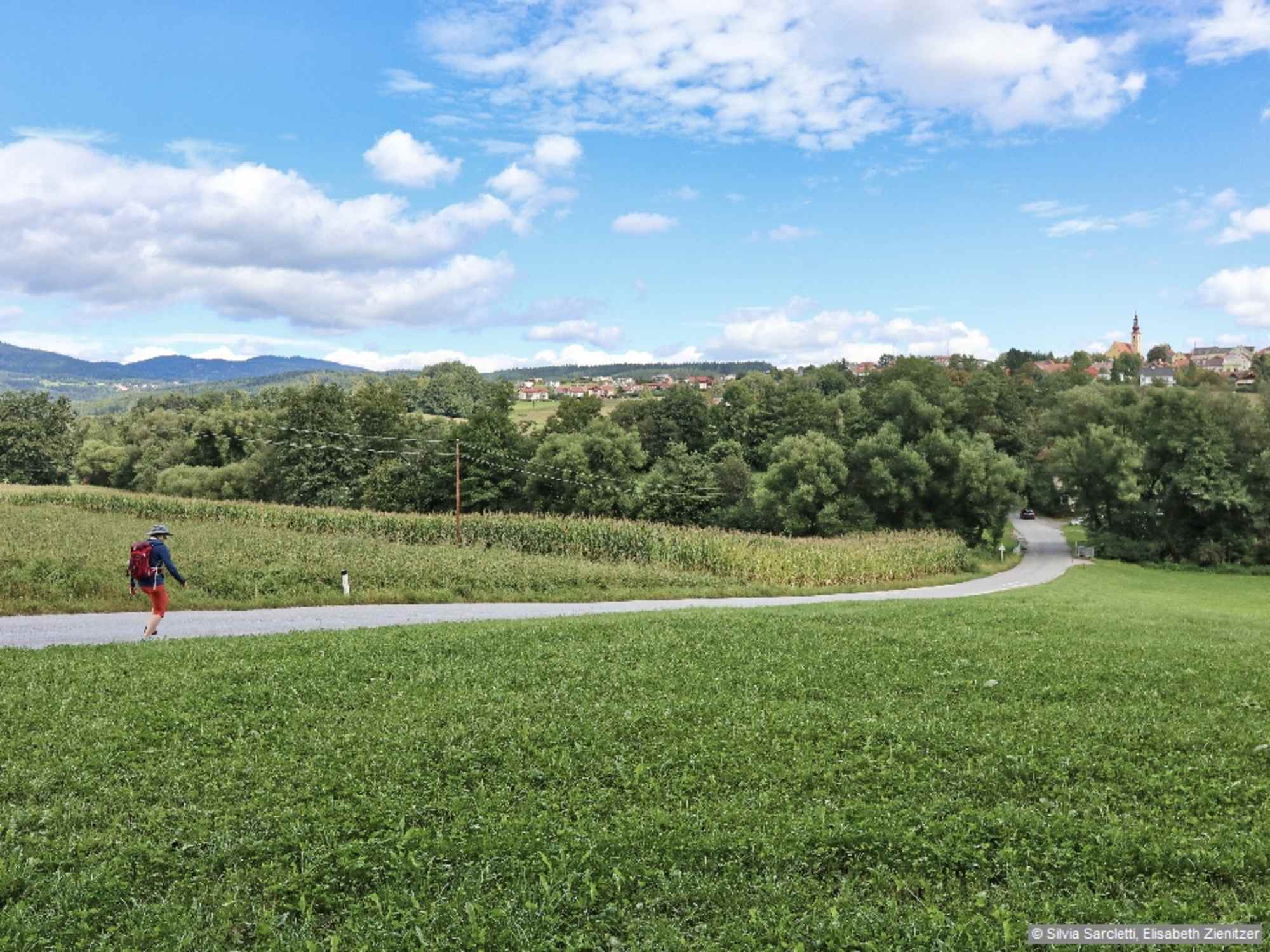 Der Weg nach Kumberg.