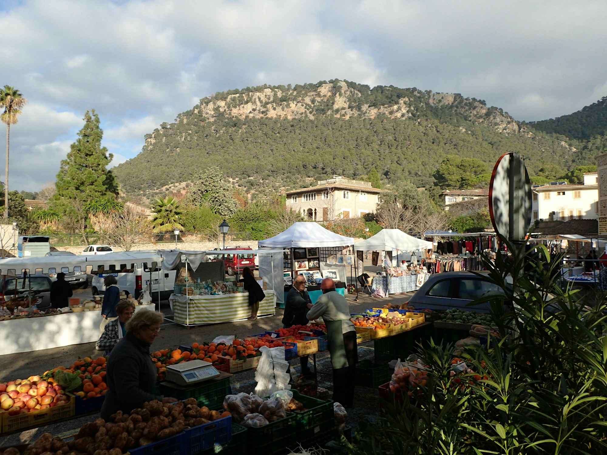 Markttag in Valldemossa