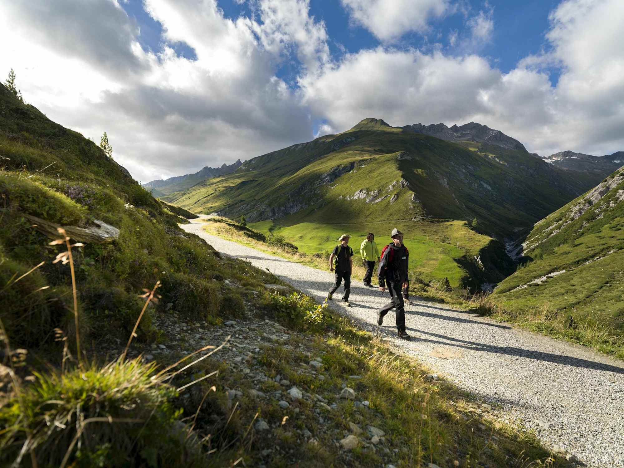 Rückweg von der Jagdhausalm