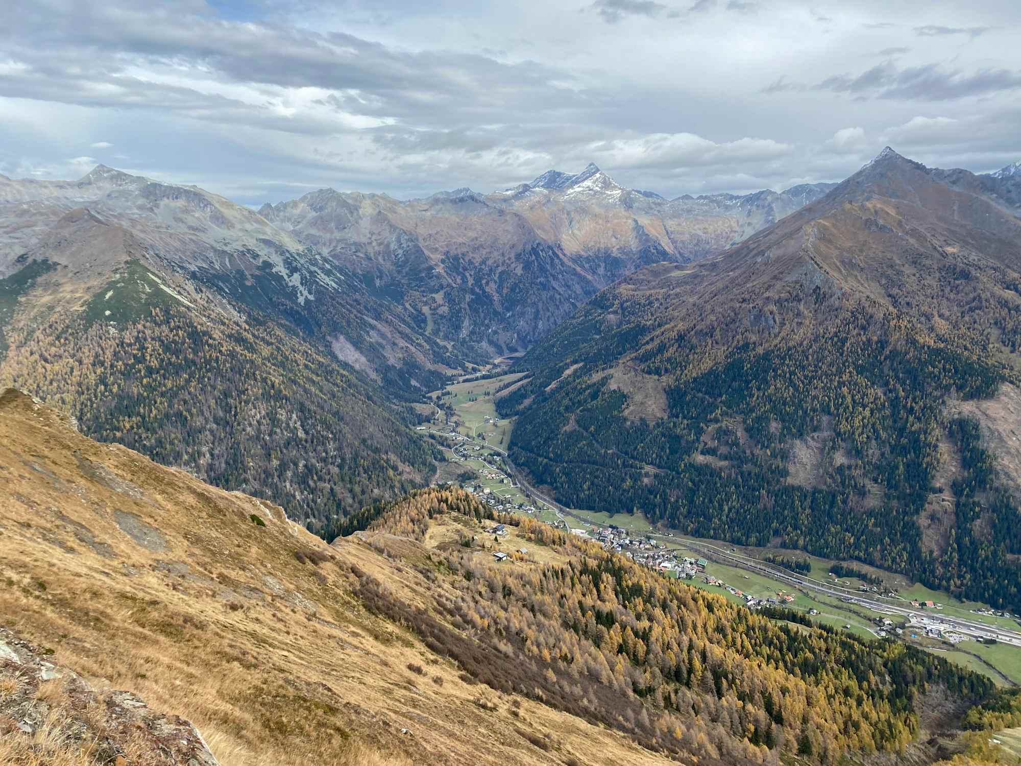 Aussicht vom Lonzaköpfl