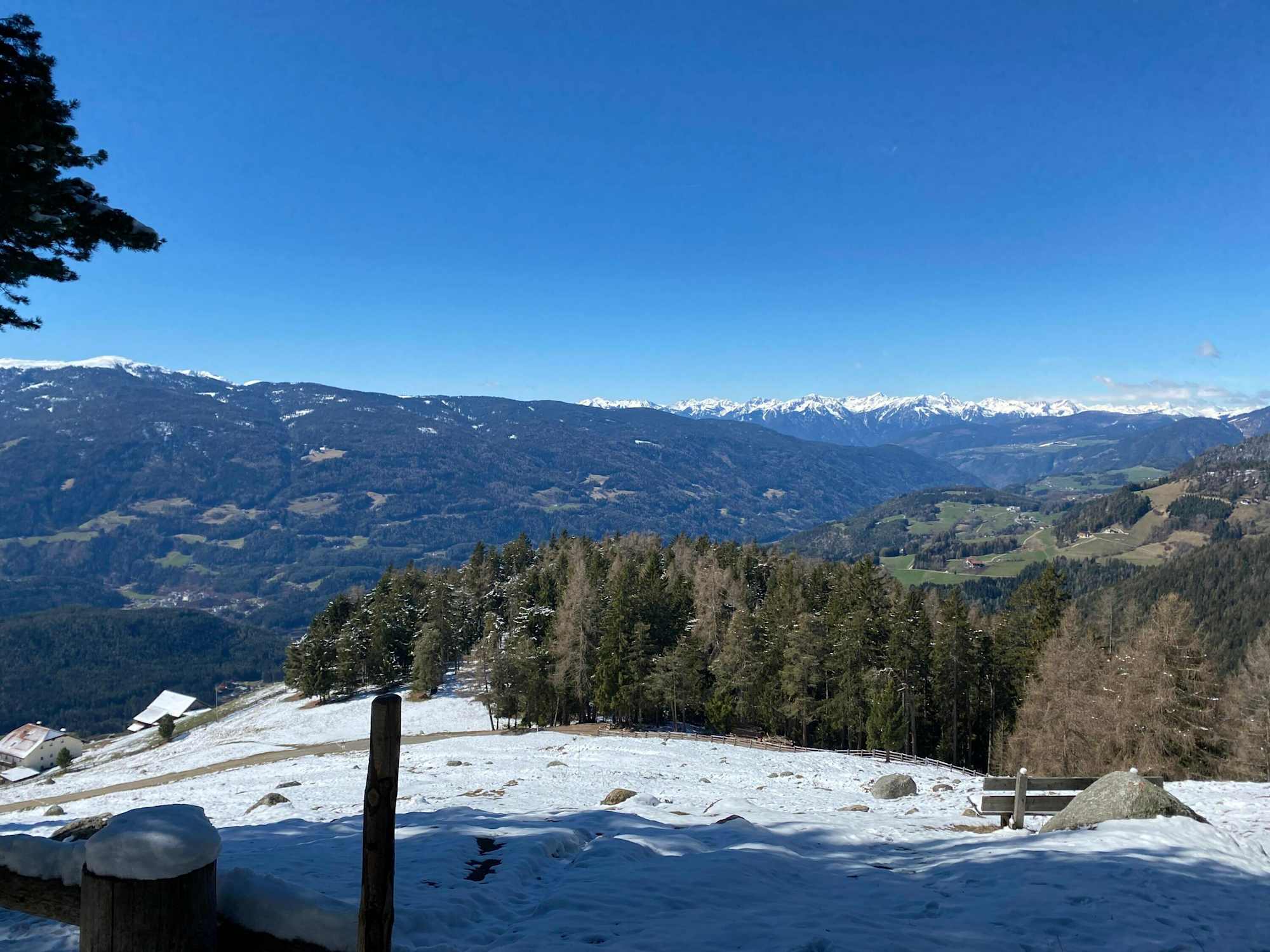 Wunderschöner Ausblick vom Bonnuntergangs-Gipfel - dem Sambock