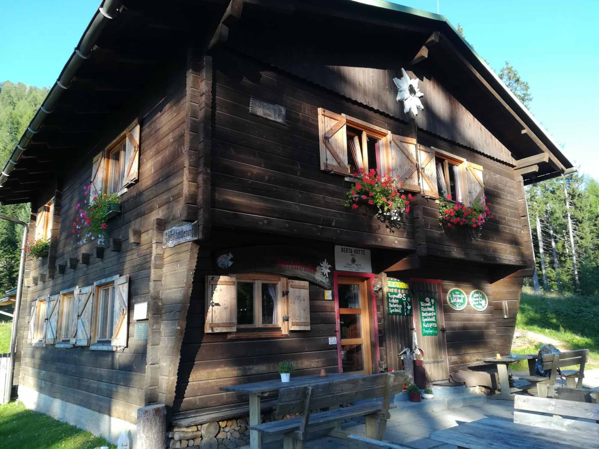 1. Etappe des JKDW in 30 Tagen bei der Bertahütte
