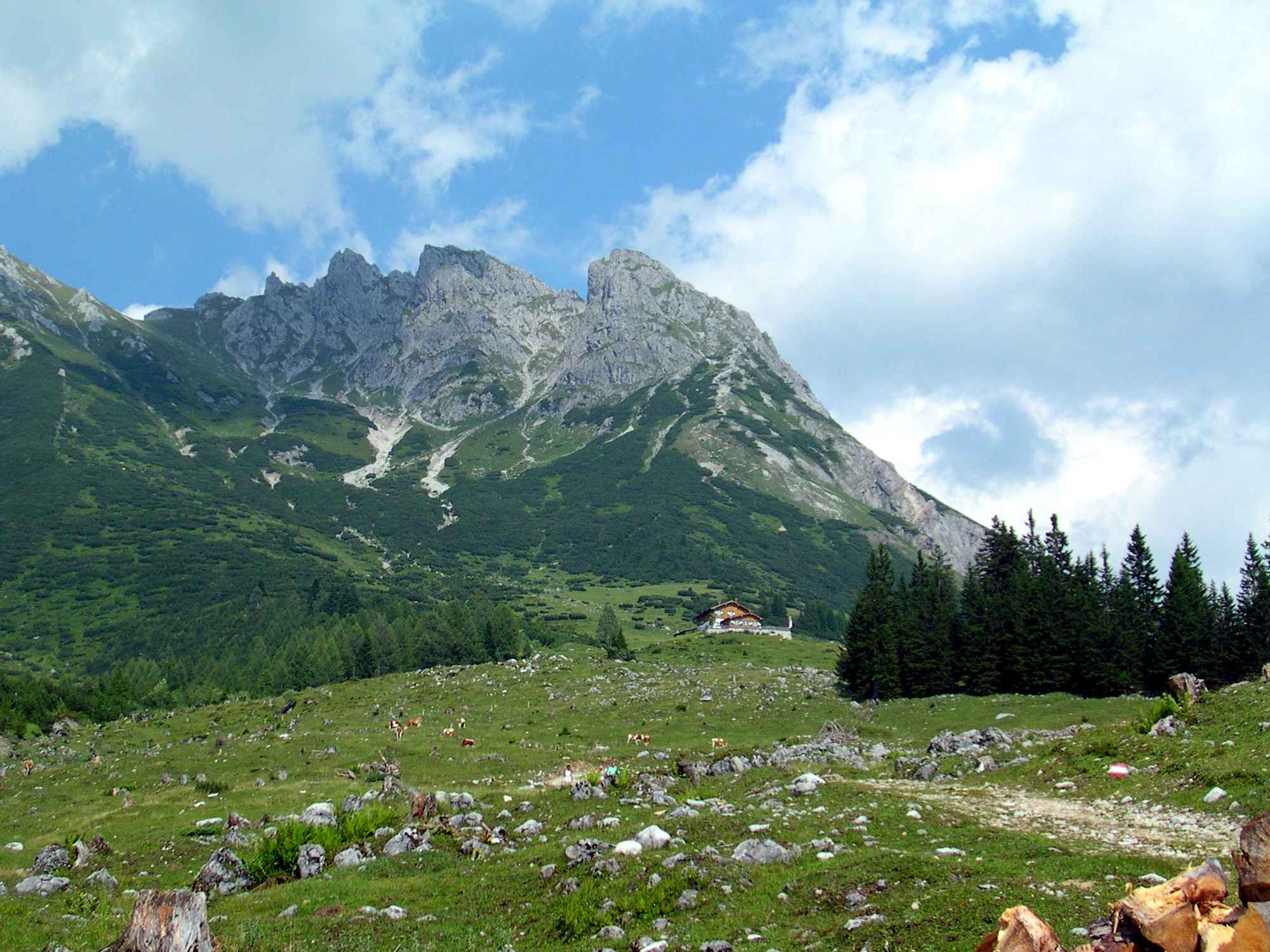 Blick auf die Taghaube