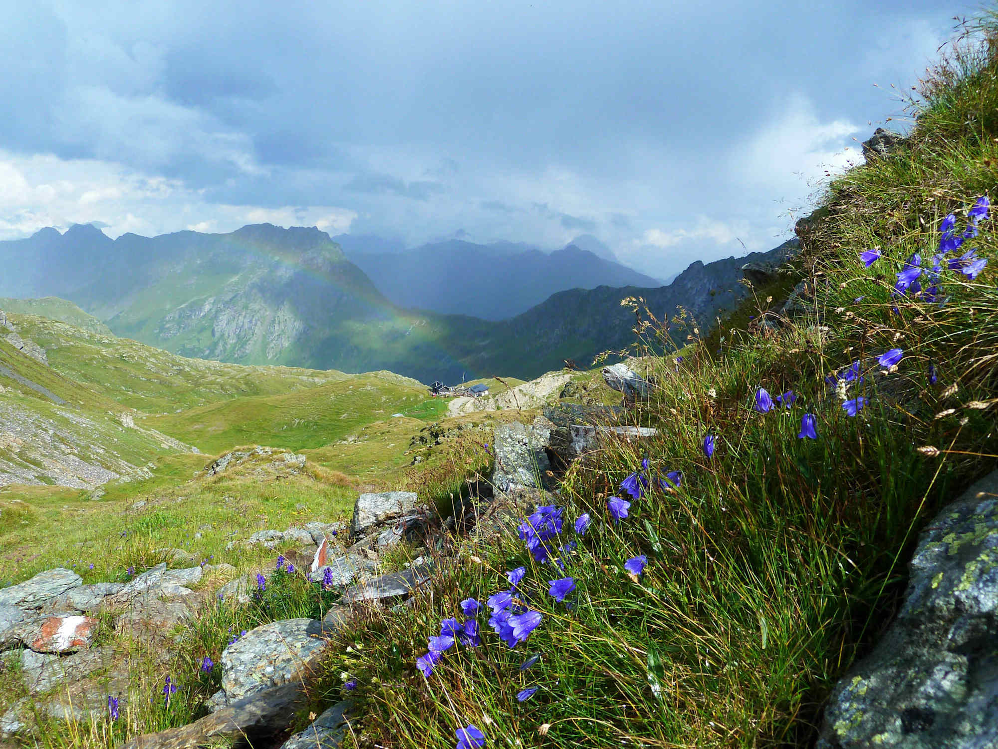Blick auf die Filmoor-Standschützenhütte