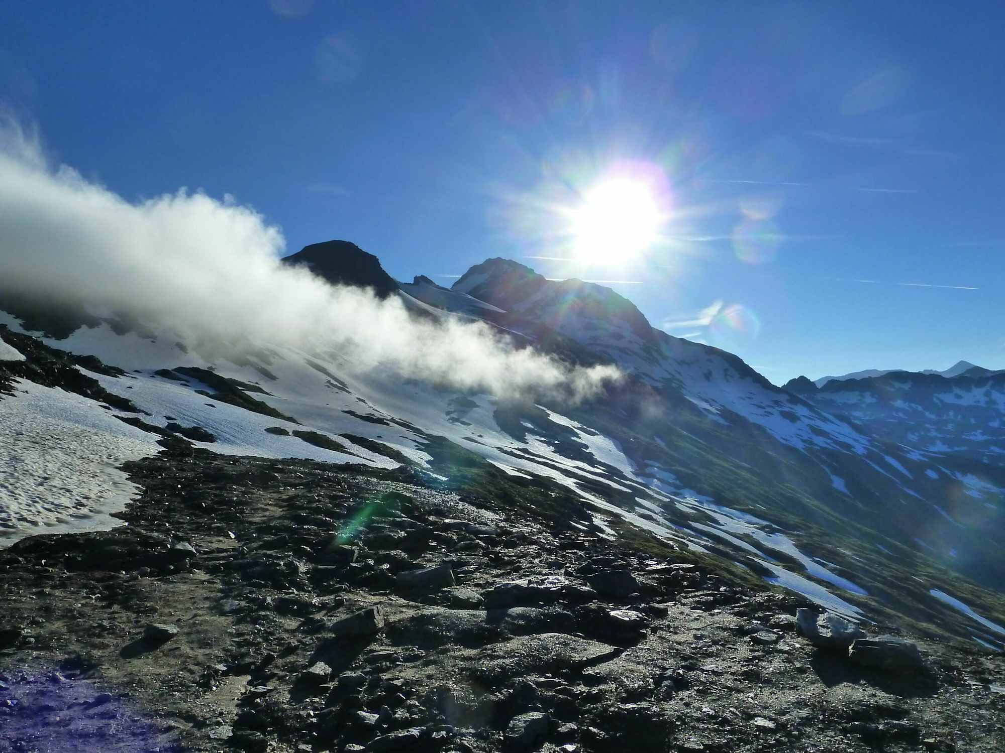 Morgenstimmung beim Hannoverhaus