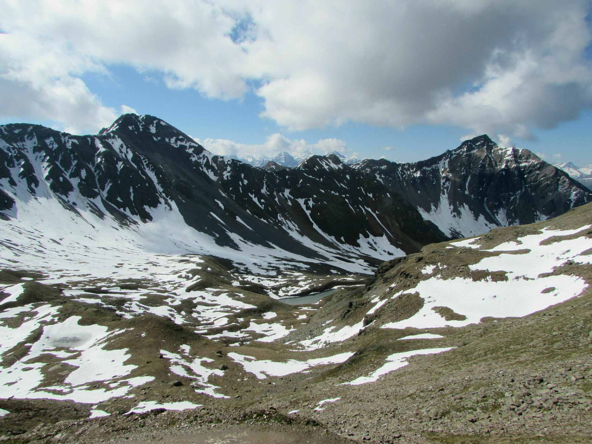 Der Schneefall der letzten Tage hat den Winter auf den Gürgaletsch gebracht.
