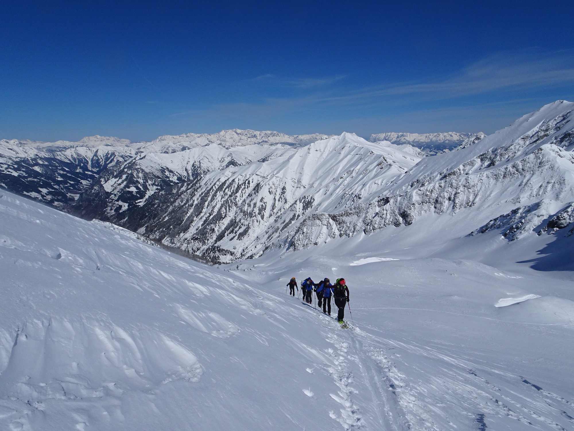 Anstieg auf das Schöderhorn
