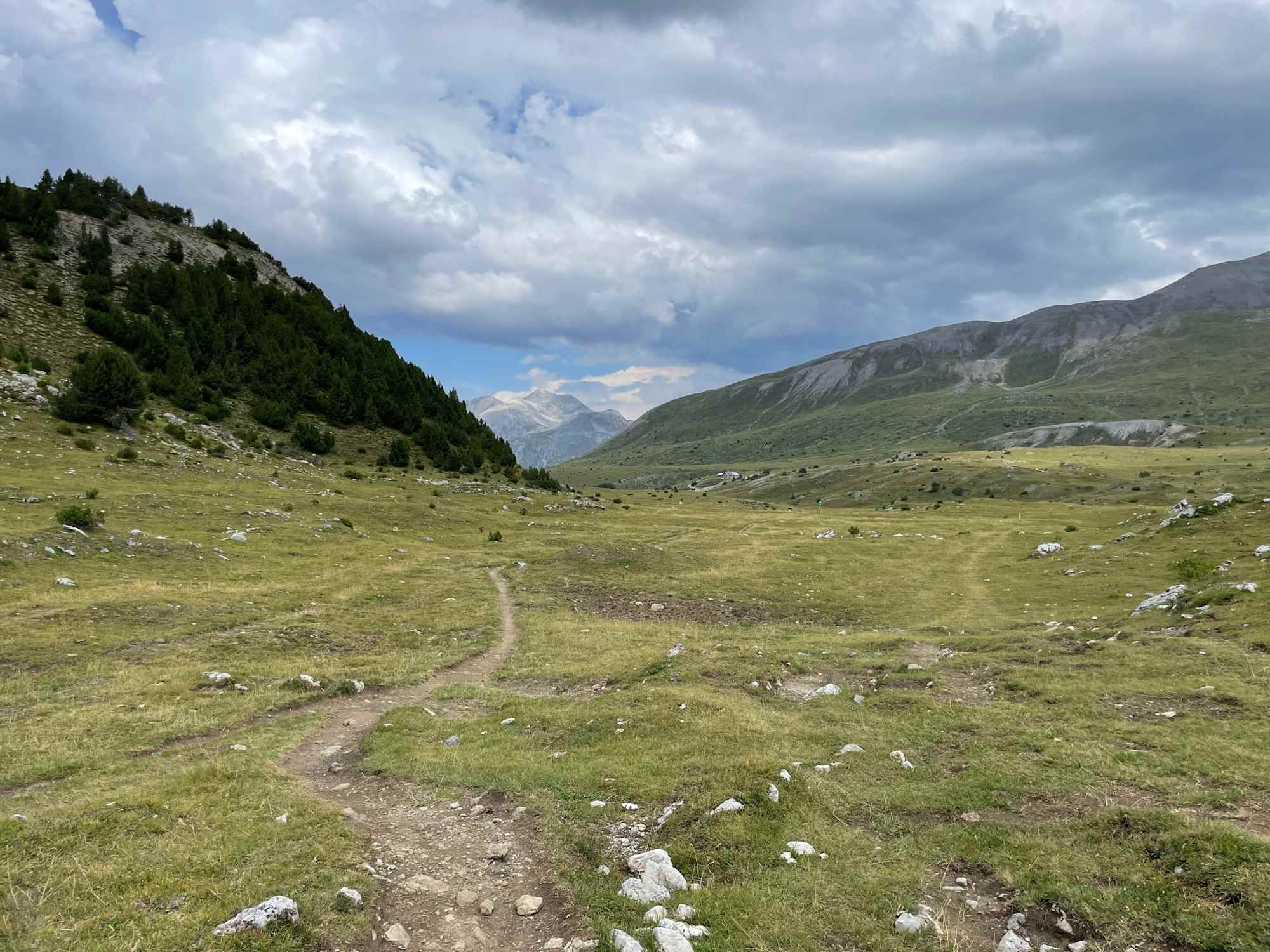 Abfahrt ins Val Mora