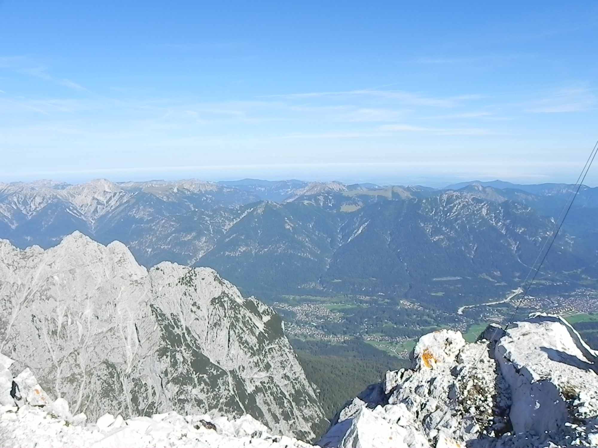 Ausblick von der Alpspitze