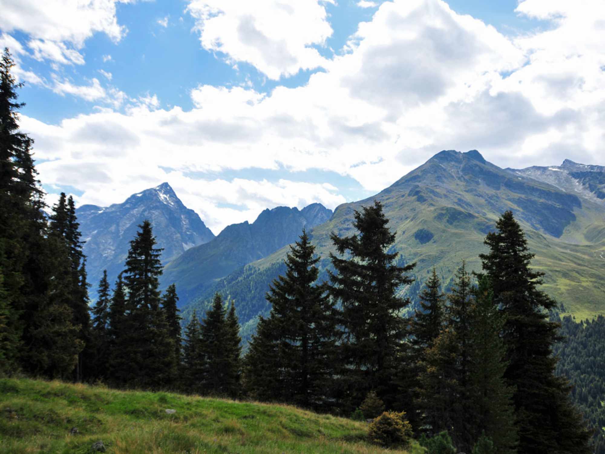 Bergpanorama Praxmar