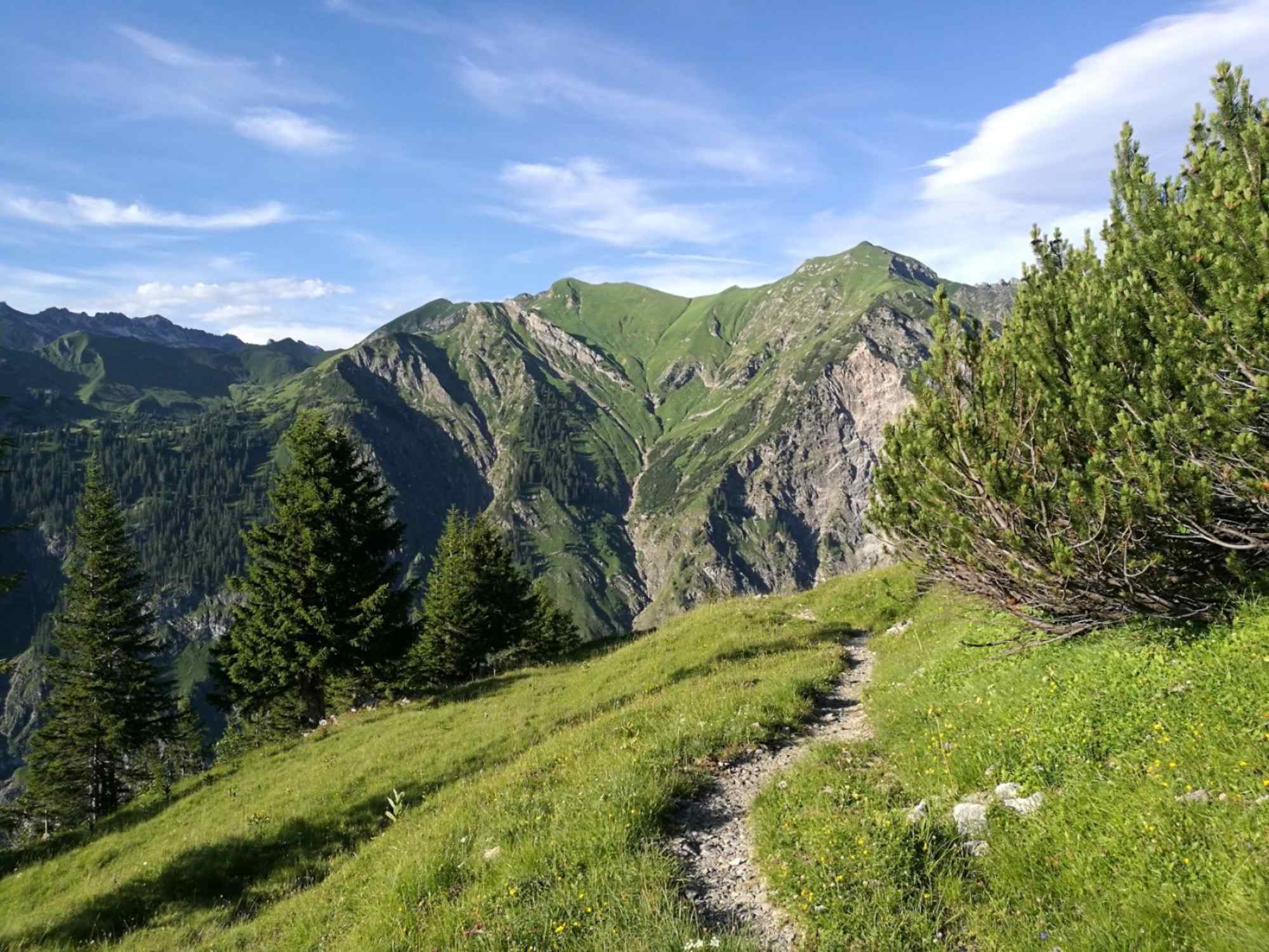 Weg zur Lugenalpe