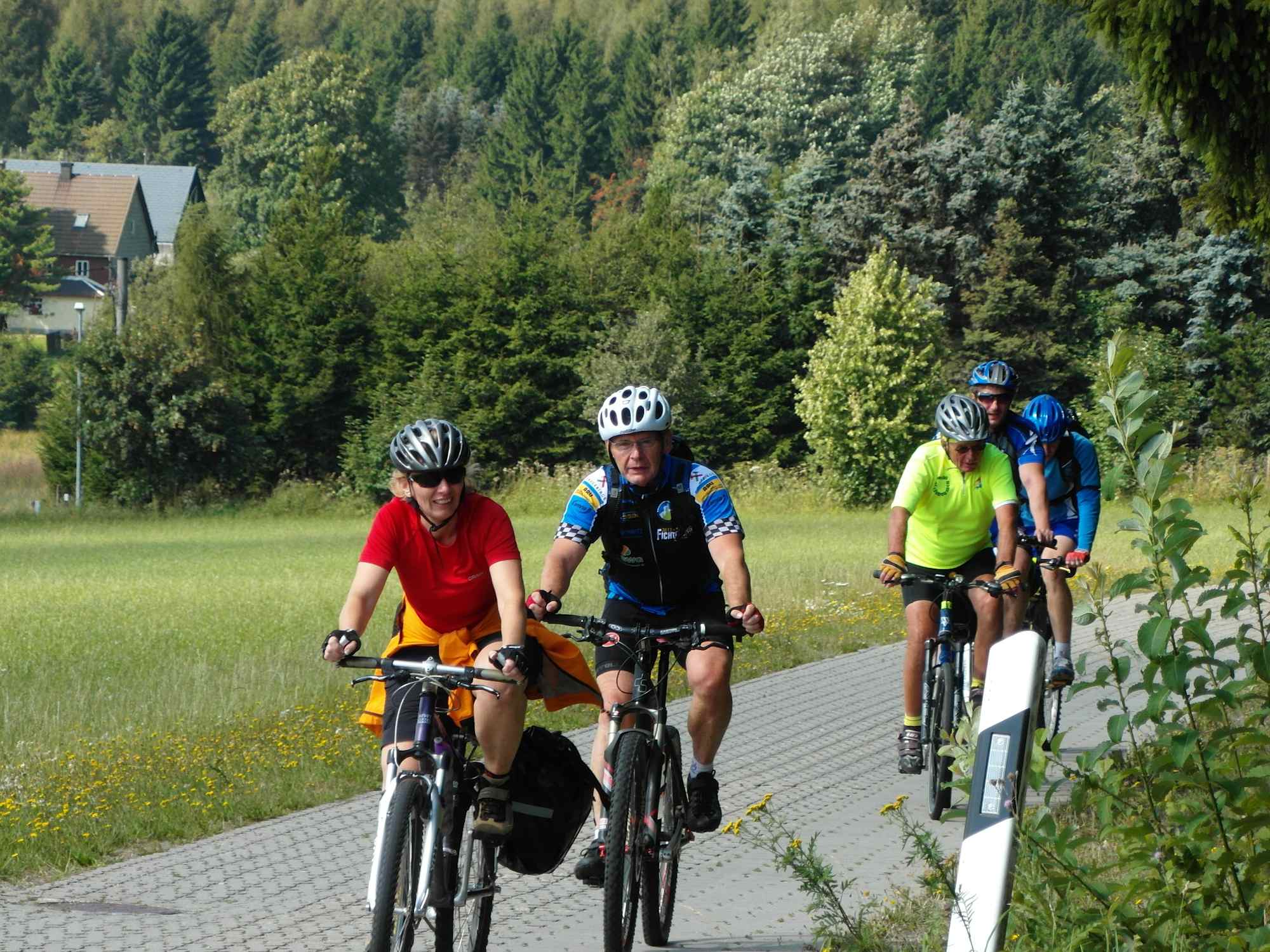 Auf der Radtour