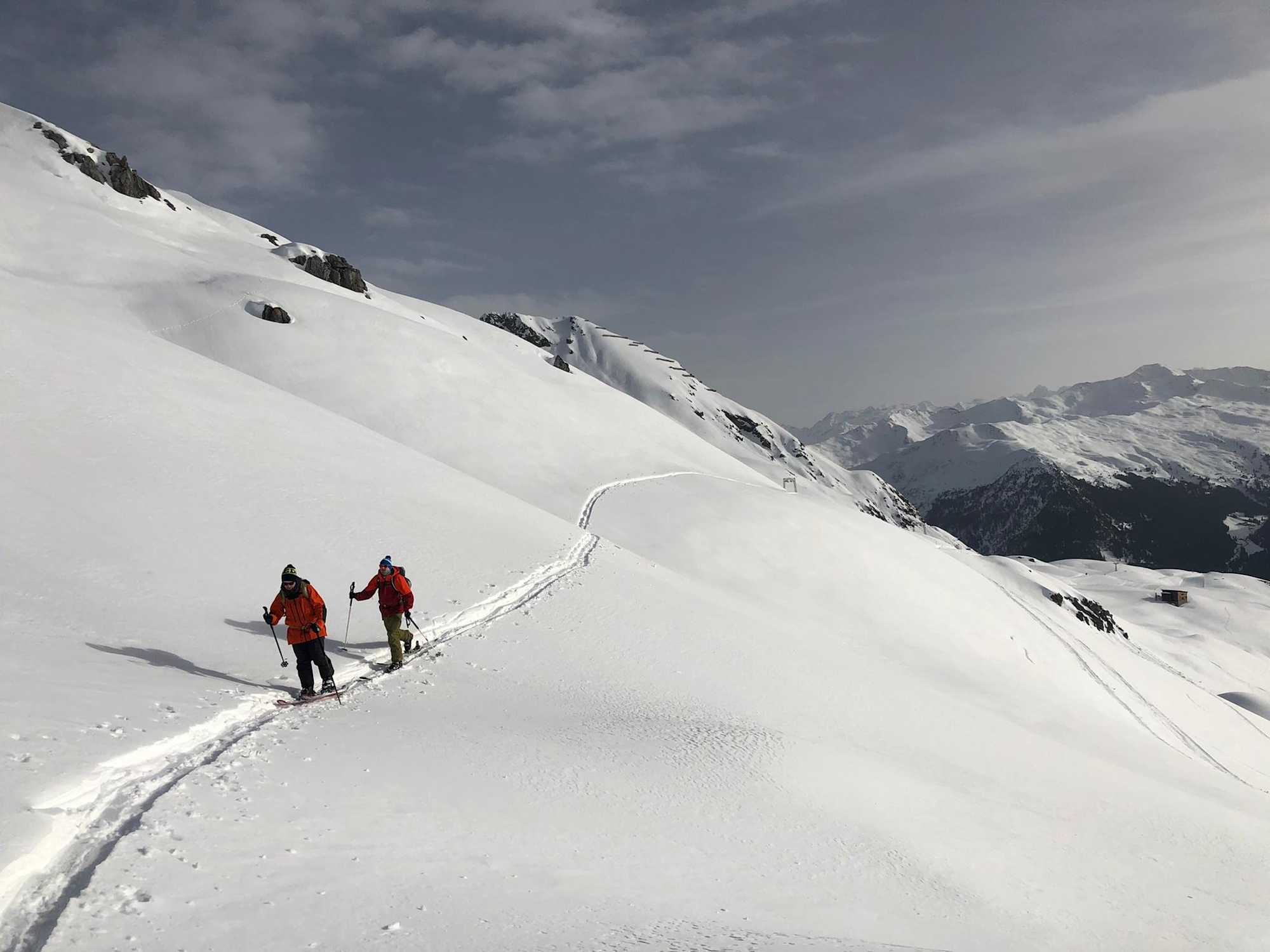 Vom Strelapass zum Chörbschhorn