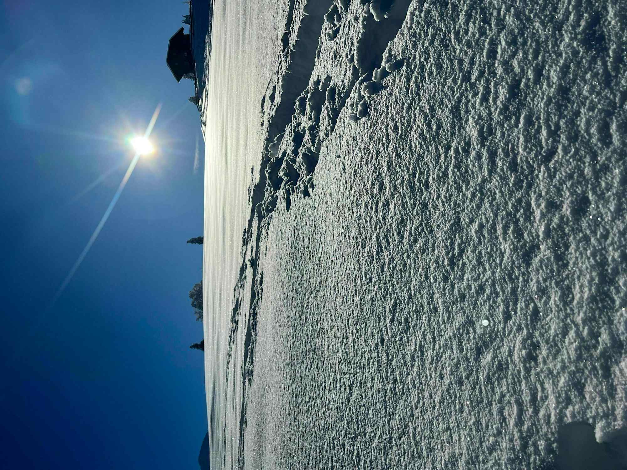 Eckbauer im Winter