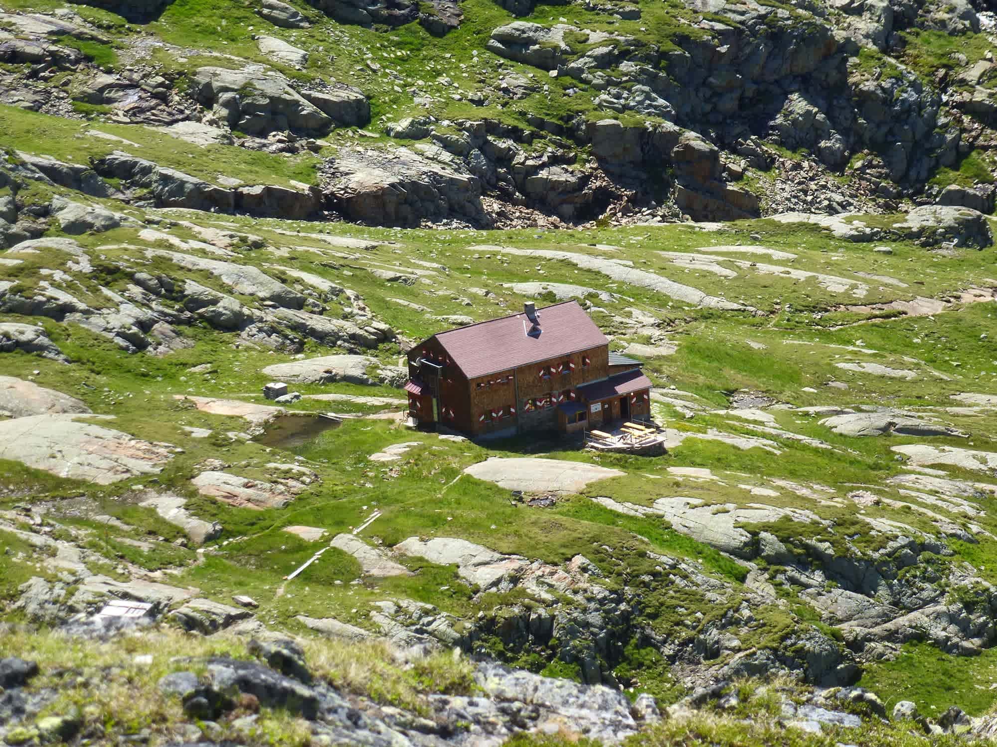 Die Elberfelder Hütte in der Schobergruppe