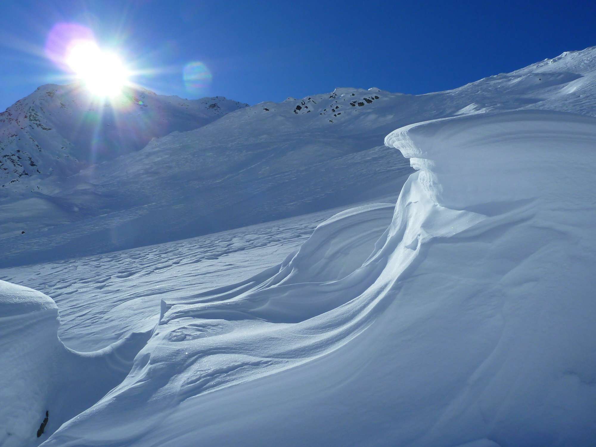 Richtung Ellesspitze