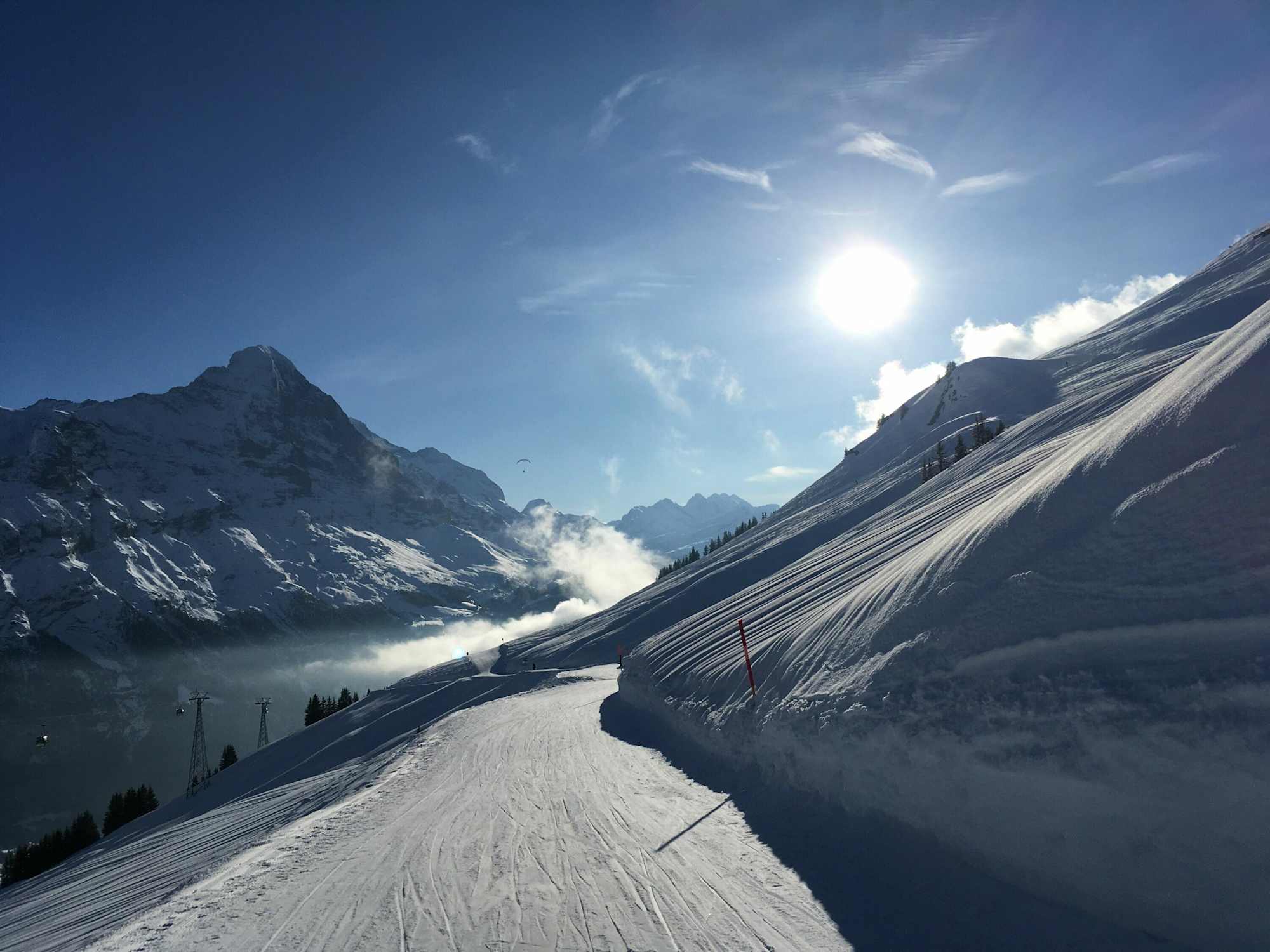 Winterwanderung First - Schreckfeld - Bort