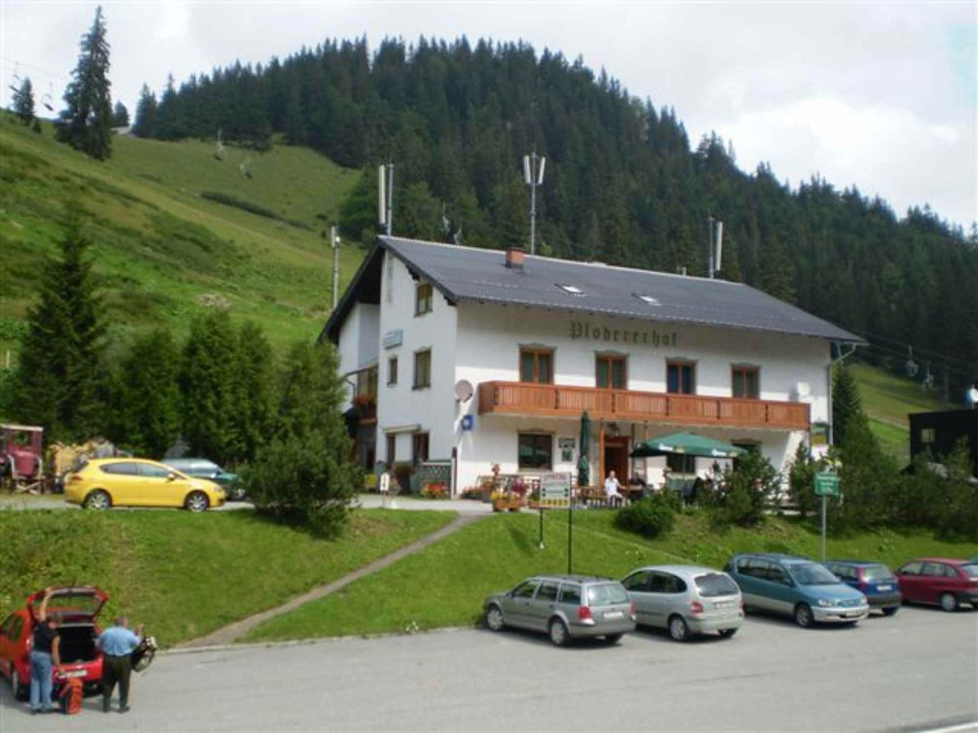 Gasthof Plodererhof im Sommer