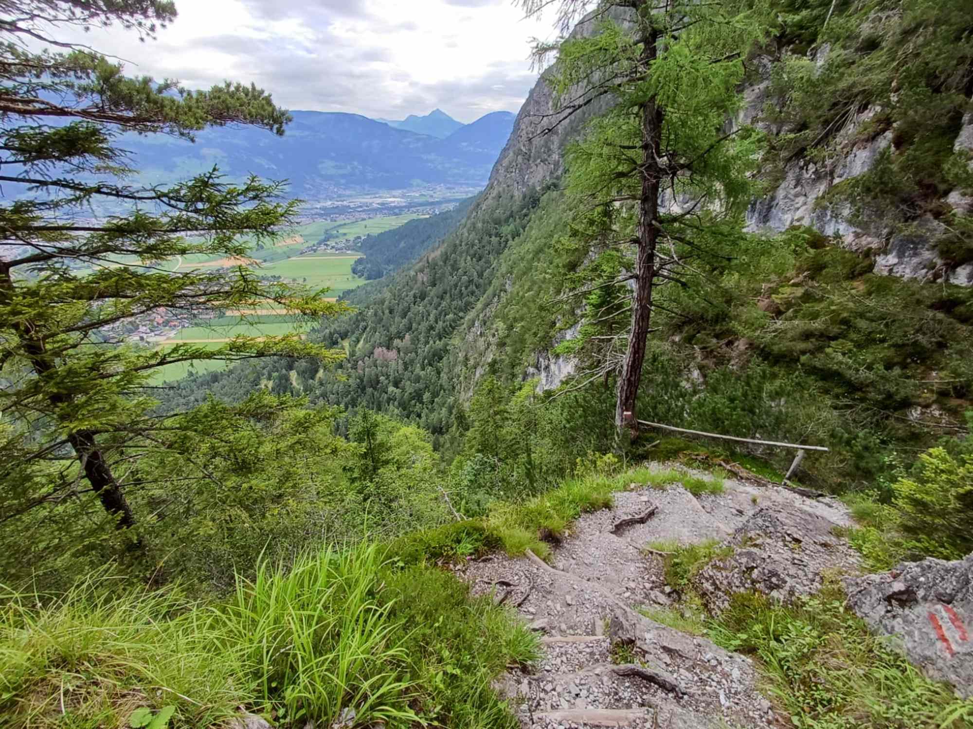 Goggsteig oberhalb von Lienz