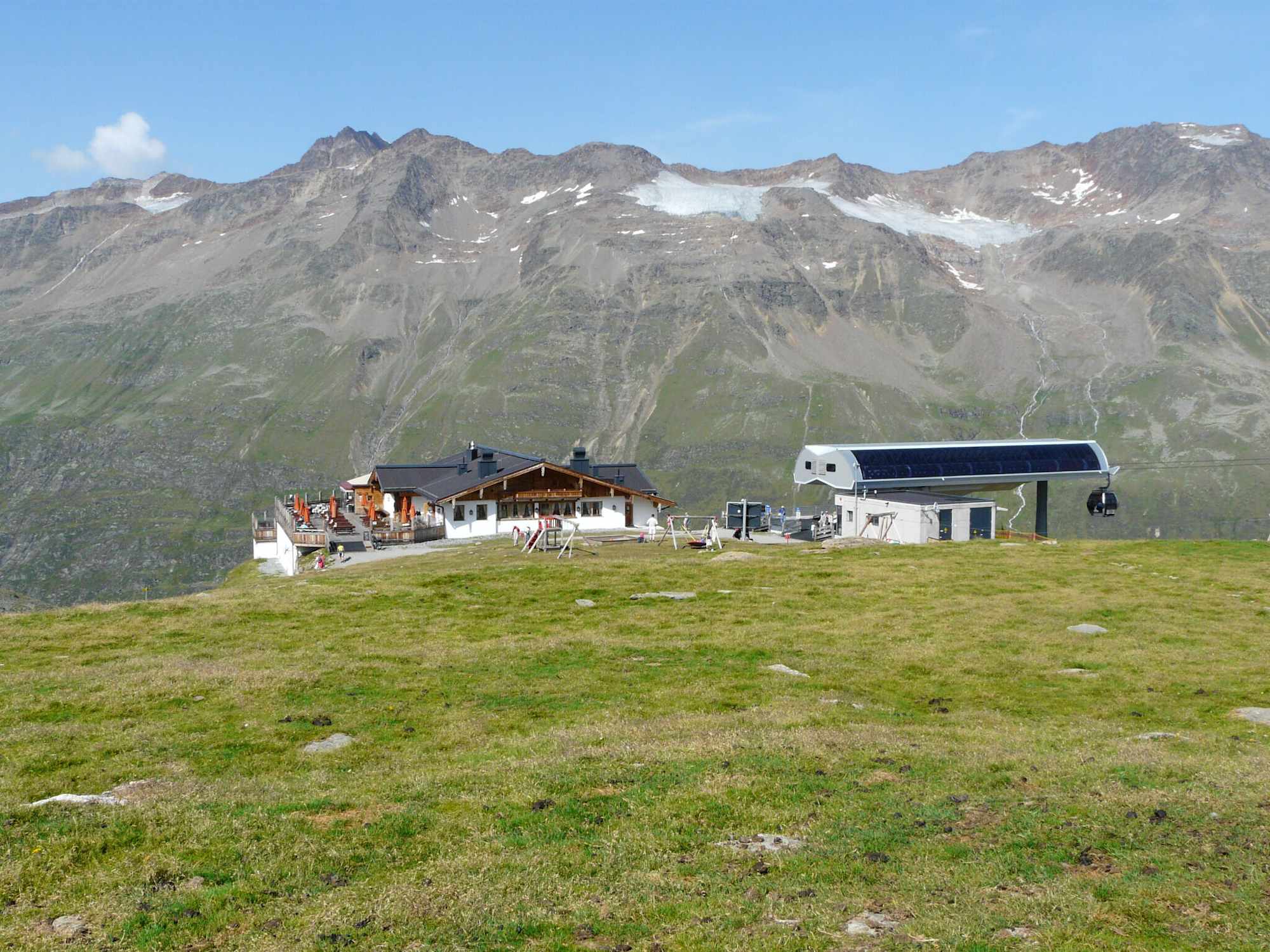 Die Mittelstation Hohe Mut