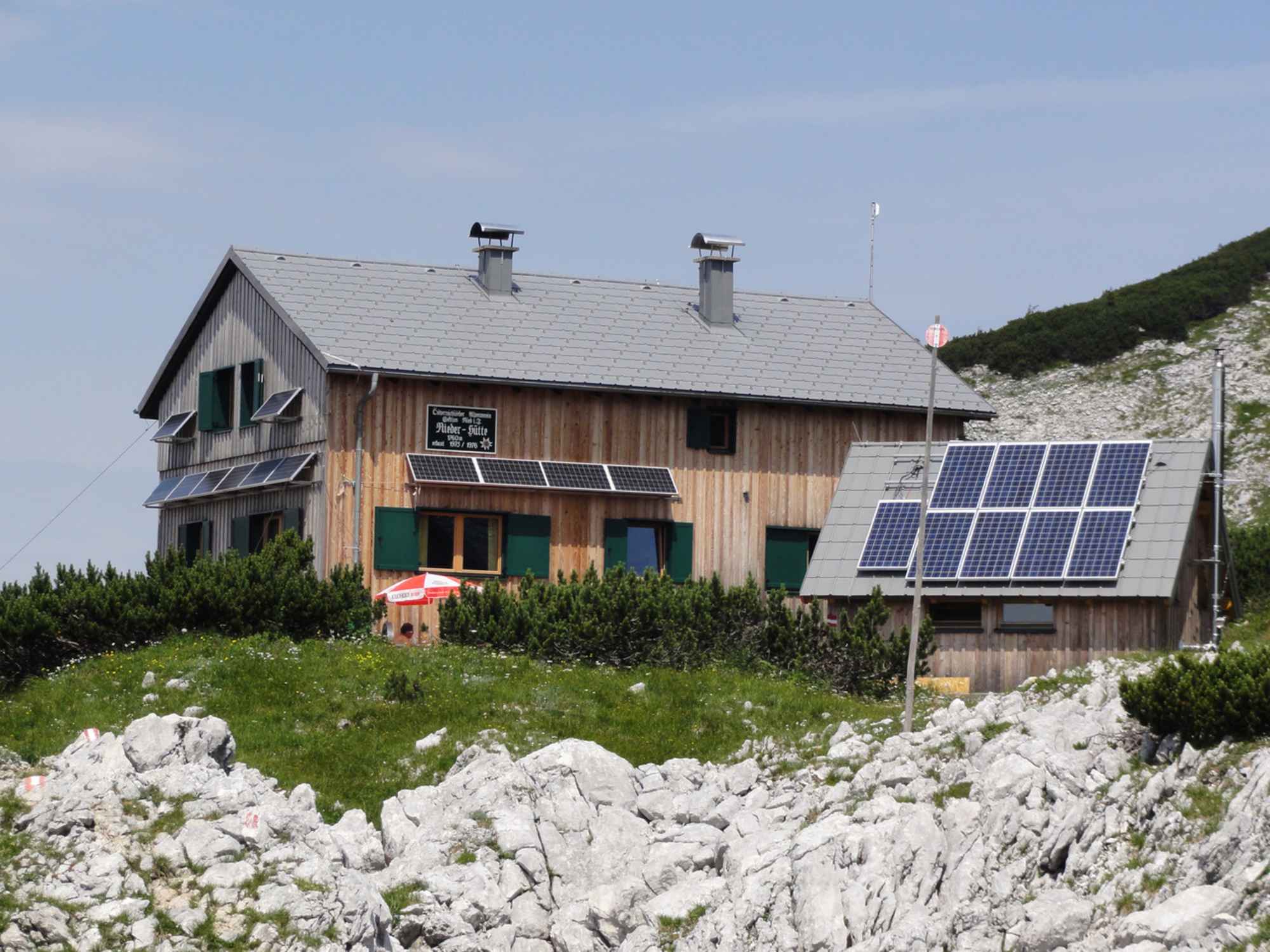 Die Riederhütte am Feuerkogel
