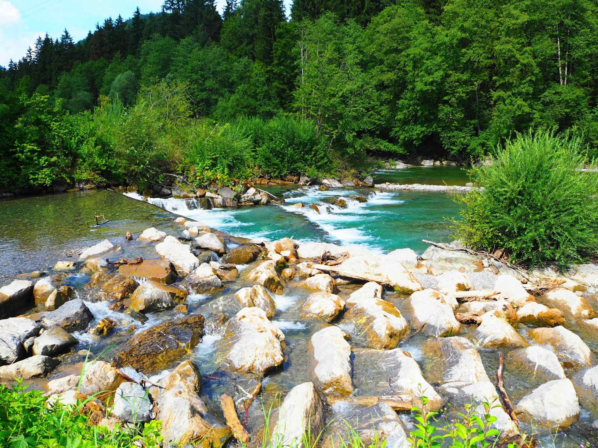 Der Illerursprung bei Oberstdorf