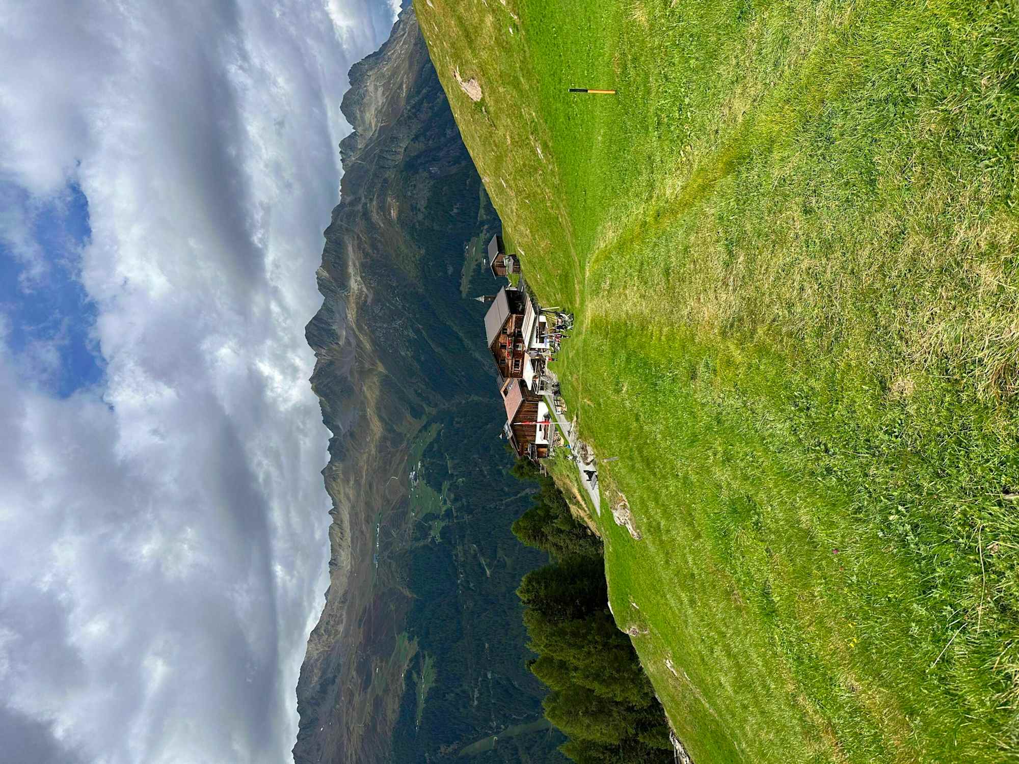 Blick zur Kleblealm