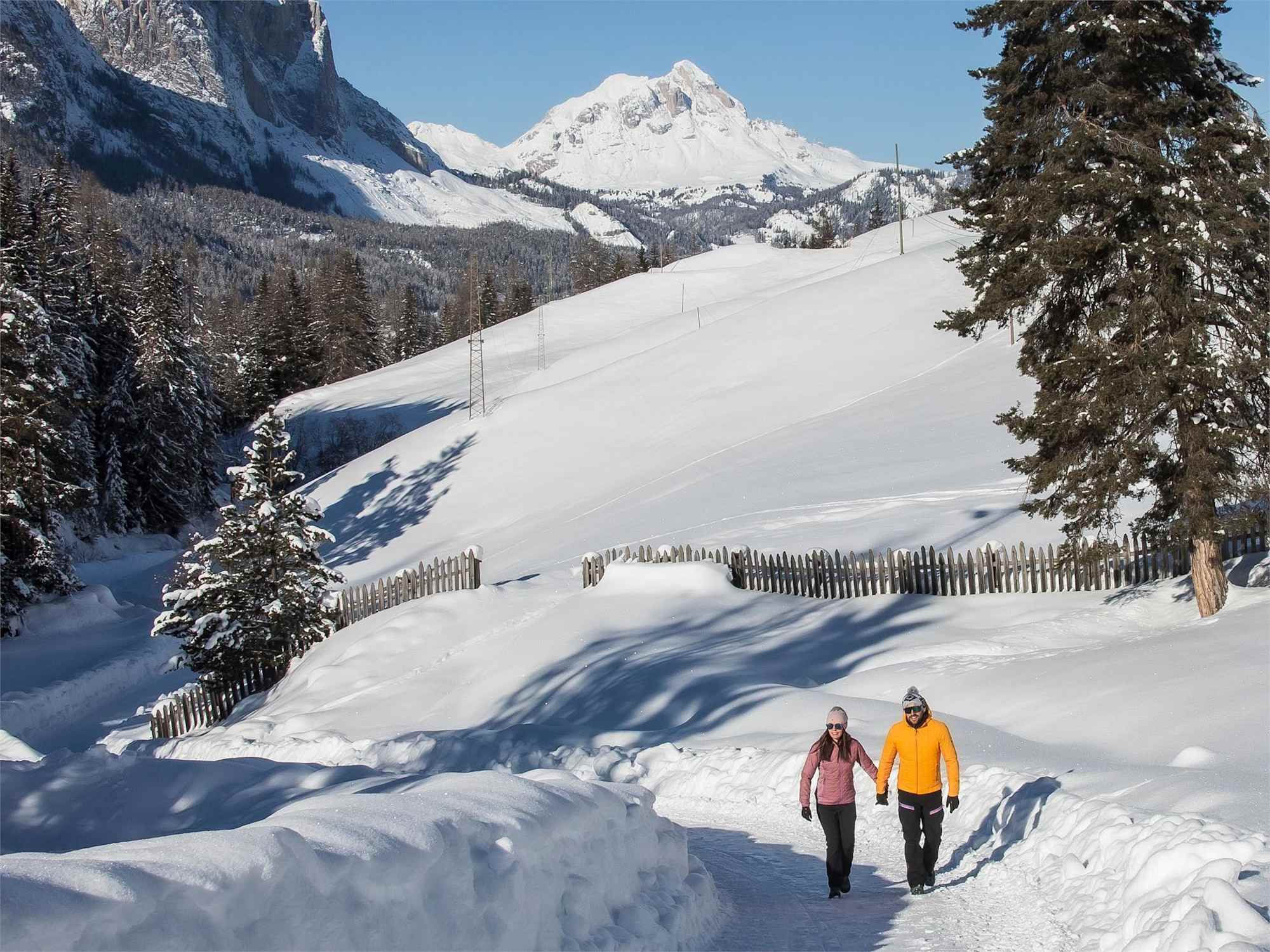 Der Künstlerweg von La Villa nach San Cassiano