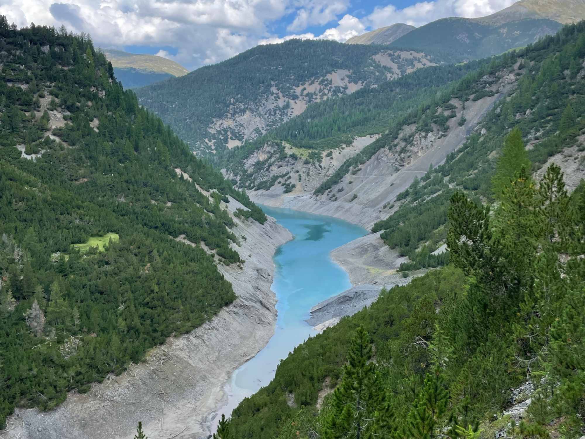 Blick auf den Logo di Livigno
