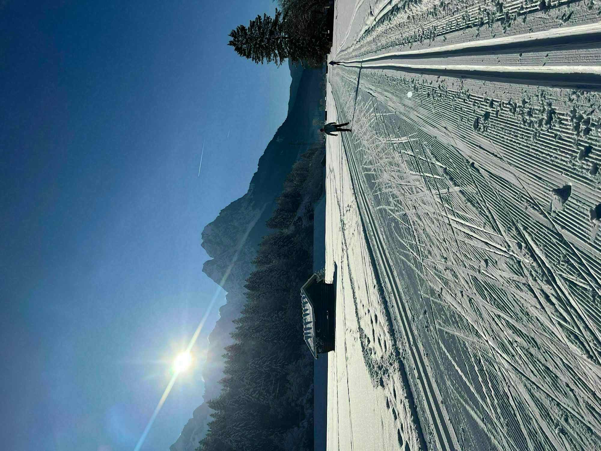 Langlaufen bei Garmisch-Partenkirchen