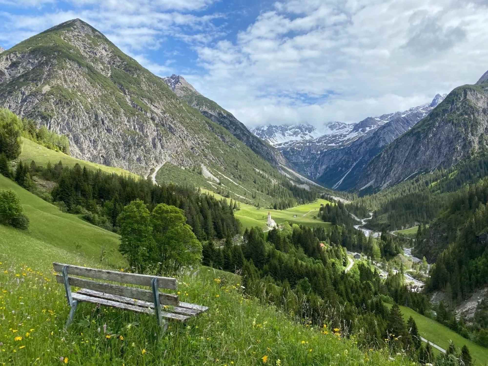 Schöne Aussicht vom Lechi Weg