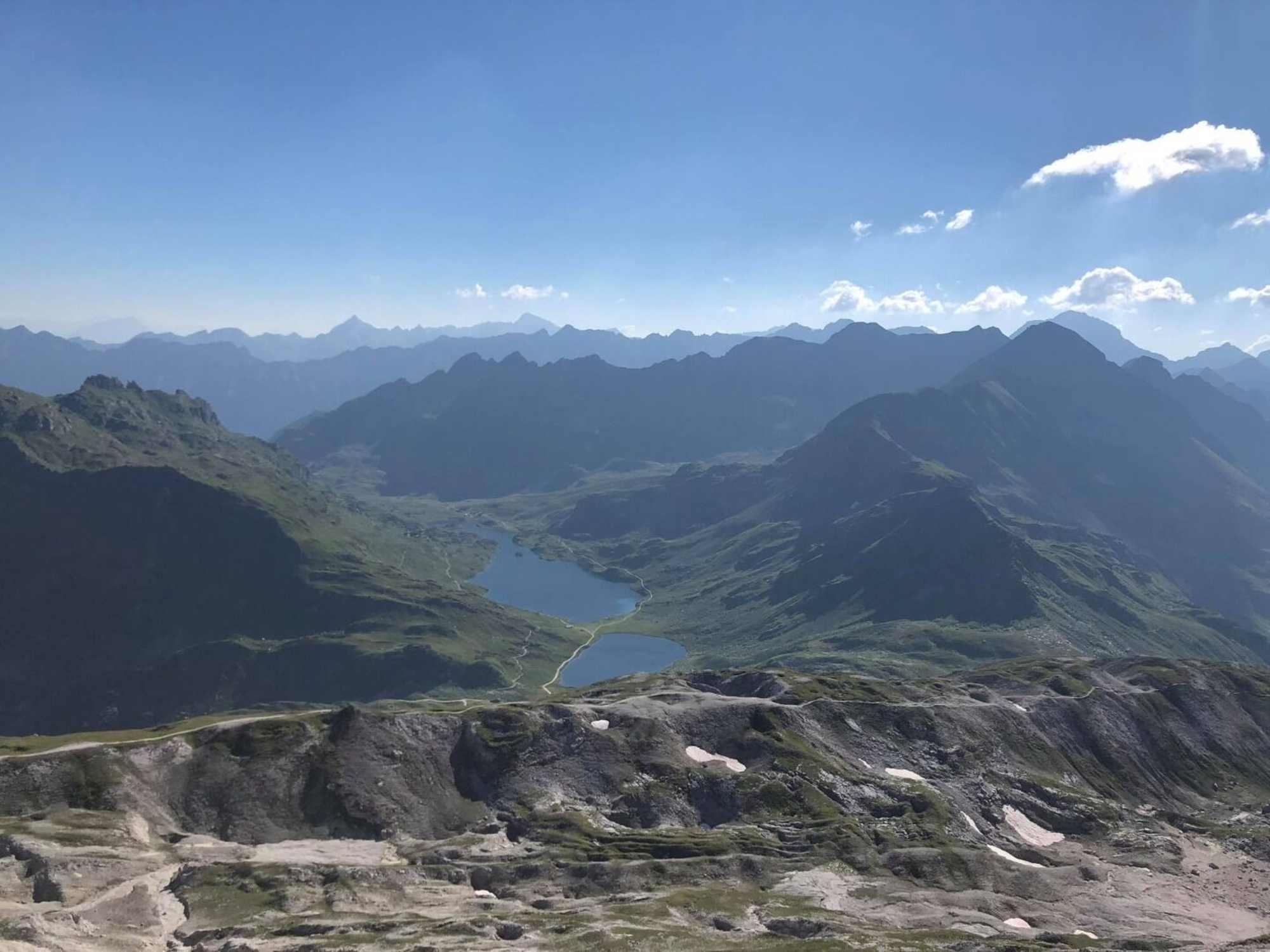 Ausblick von der Lungauer Kalkspitze