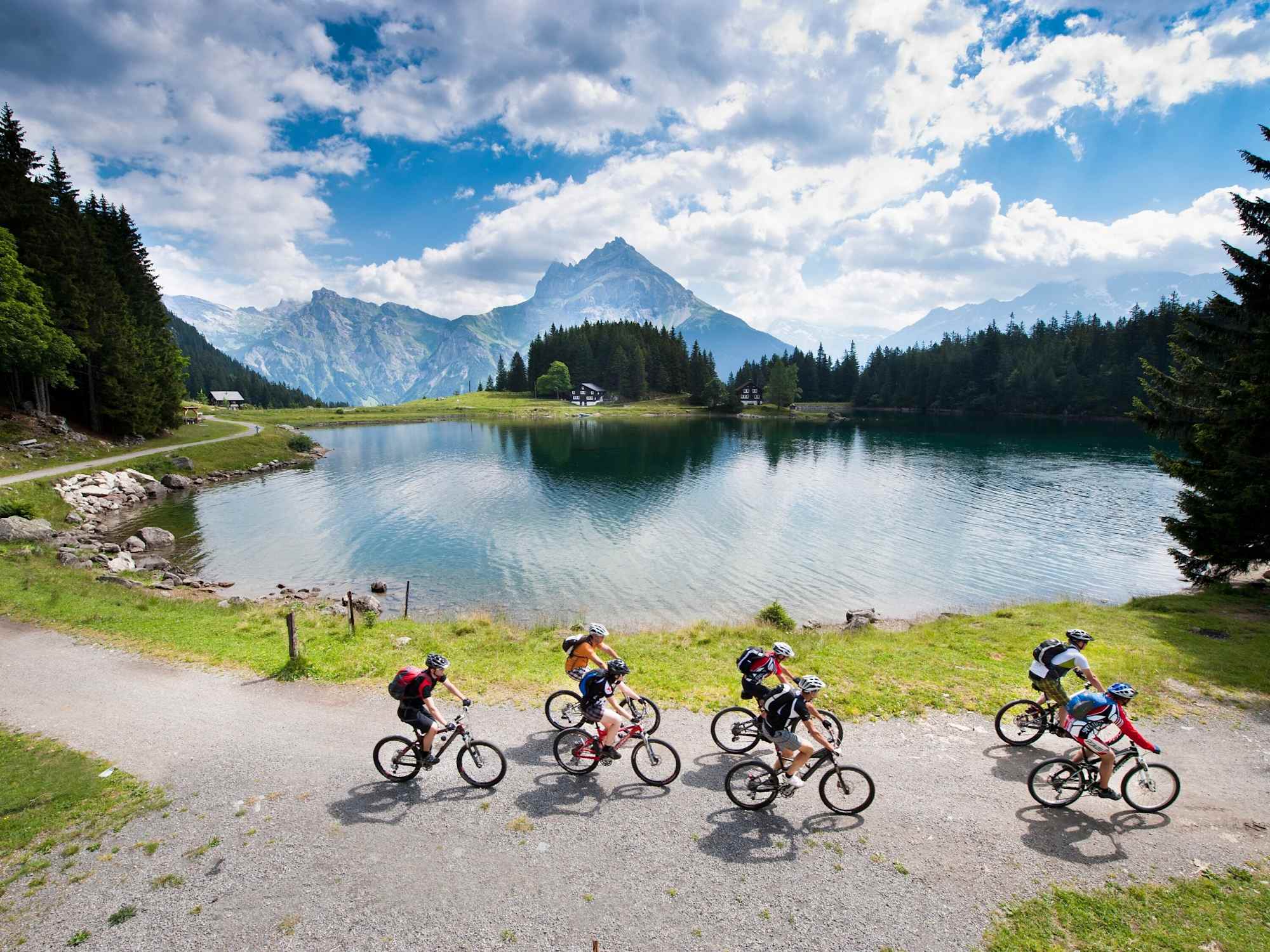 Mountainbikerunde zum Arnisee