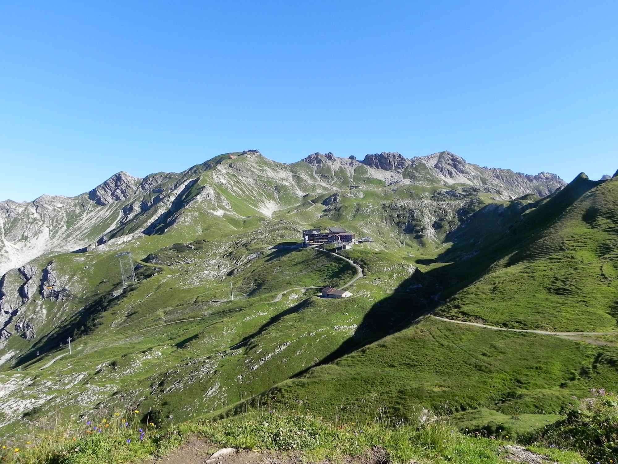 Blick zum Nebelhorn