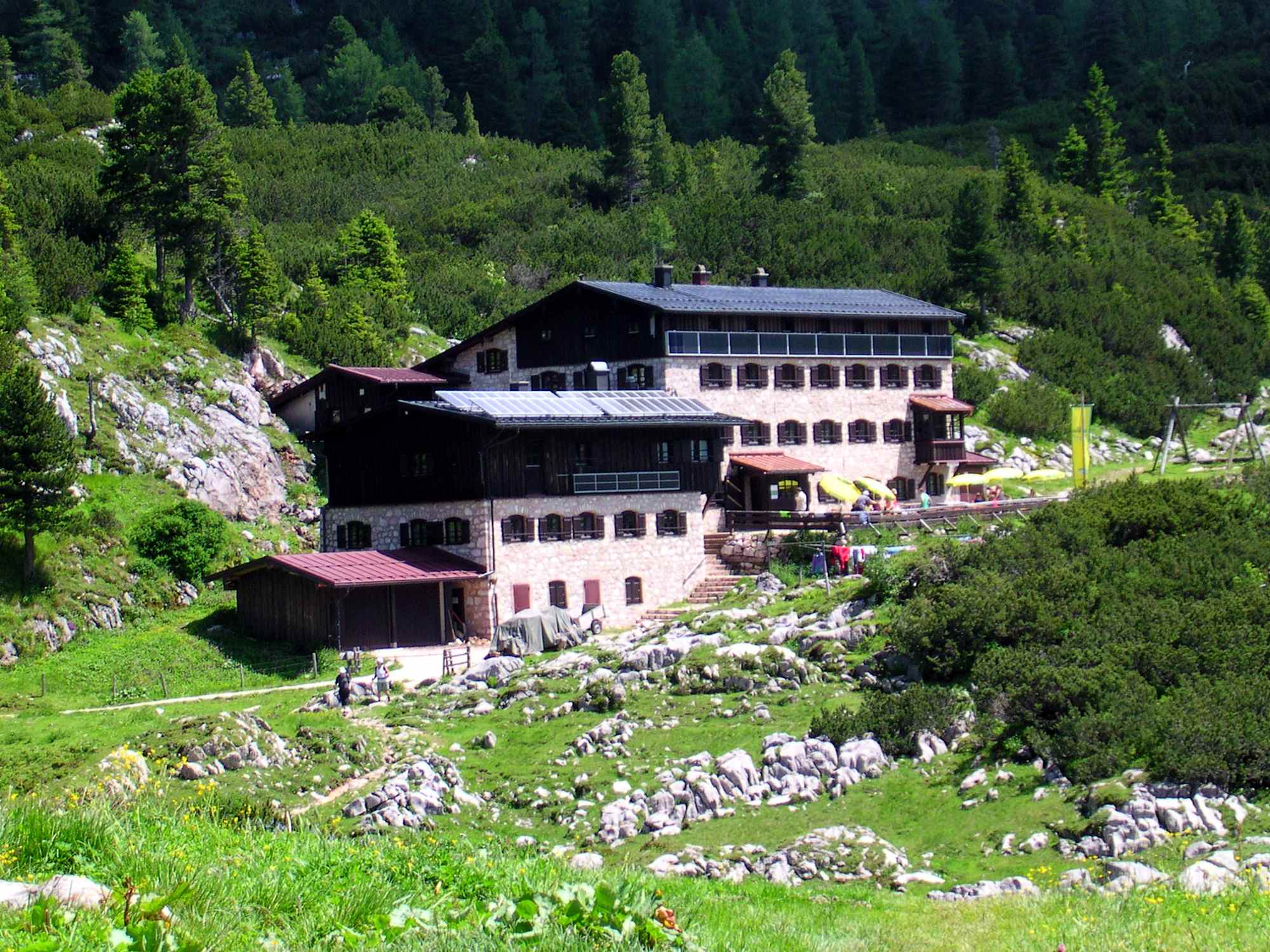 Die Neue Traunsteiner Hütte