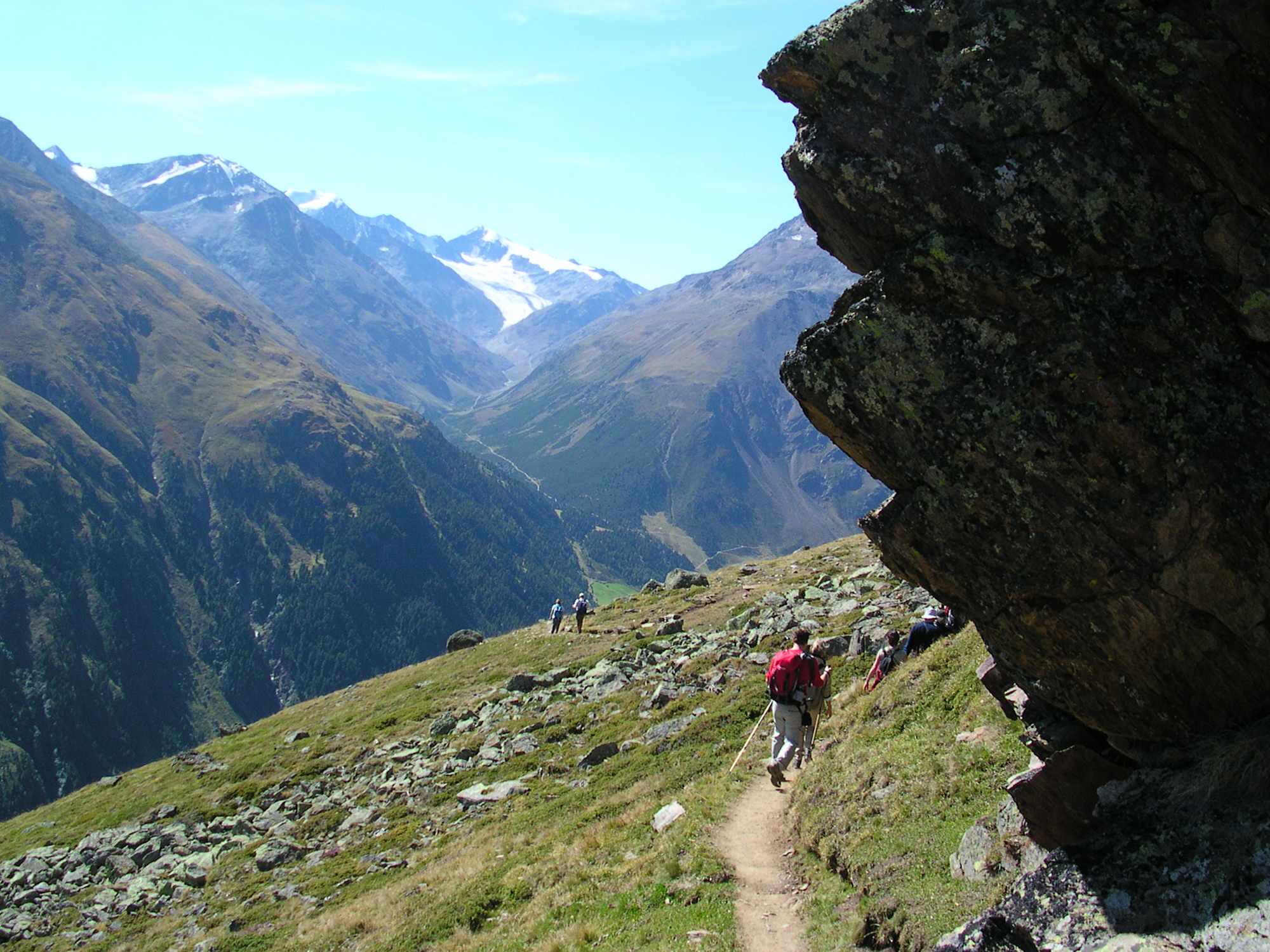 Am Panoramaweg nach Vent