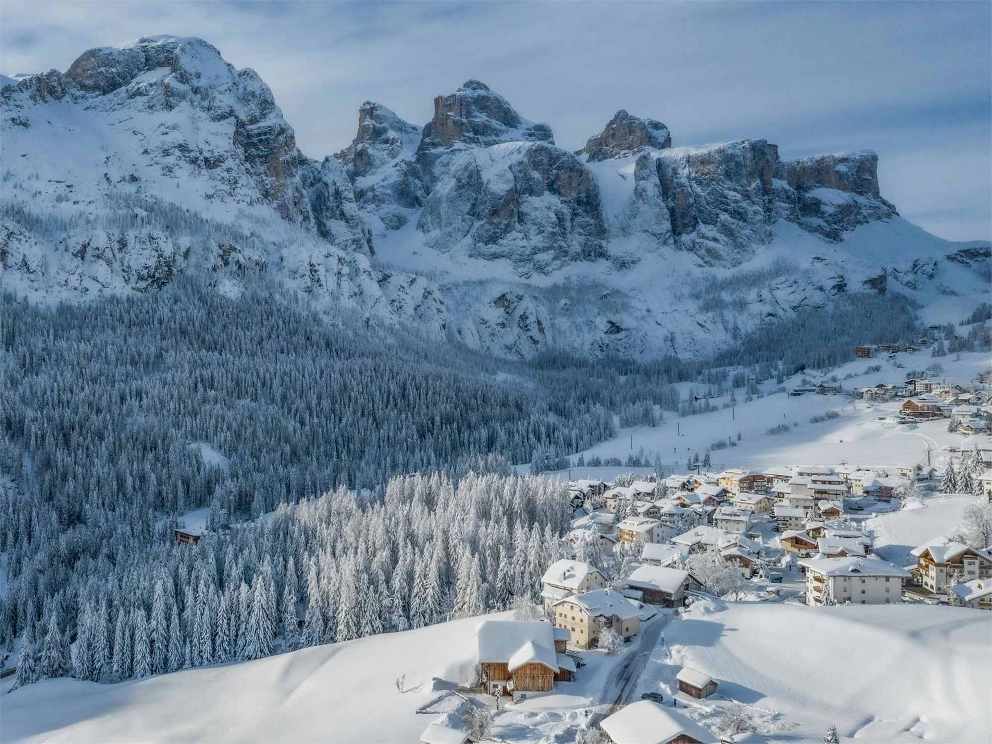 Familienwanderung von Corvara nach Colfosco