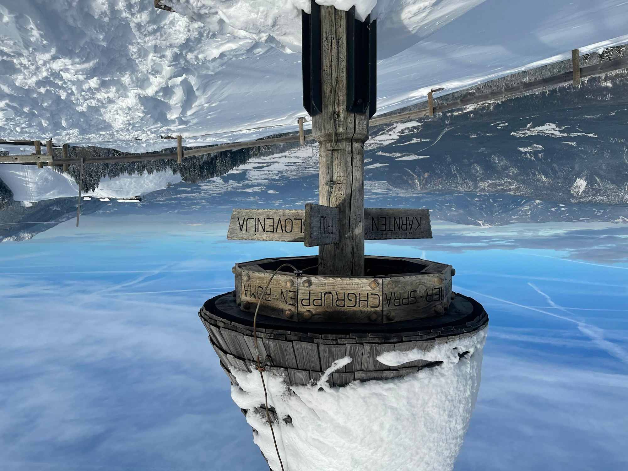 Pistenskitour im Skigebiet Dreiländereck auf die Seltschacher Alm