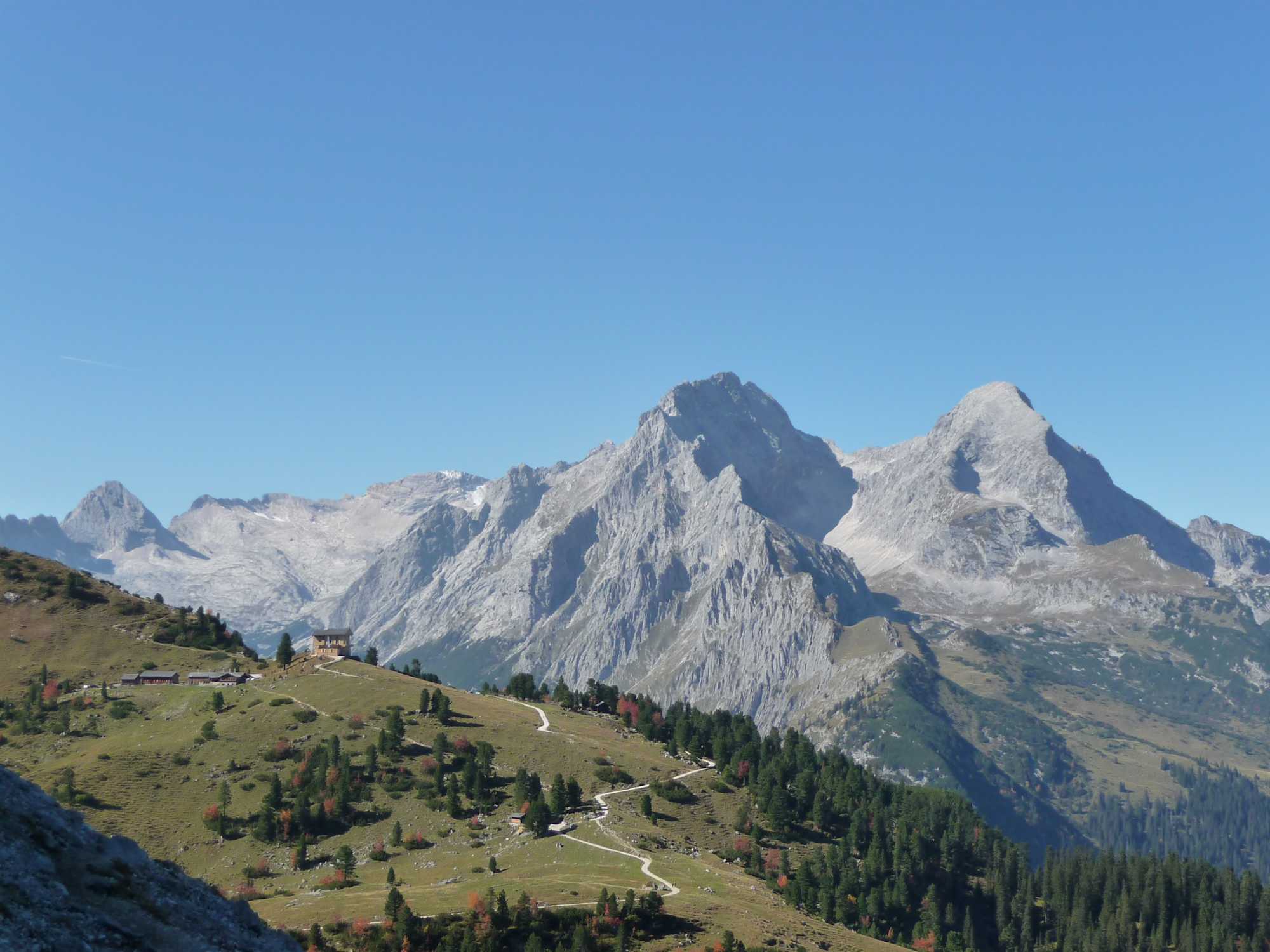 Blick zur Alpspitze