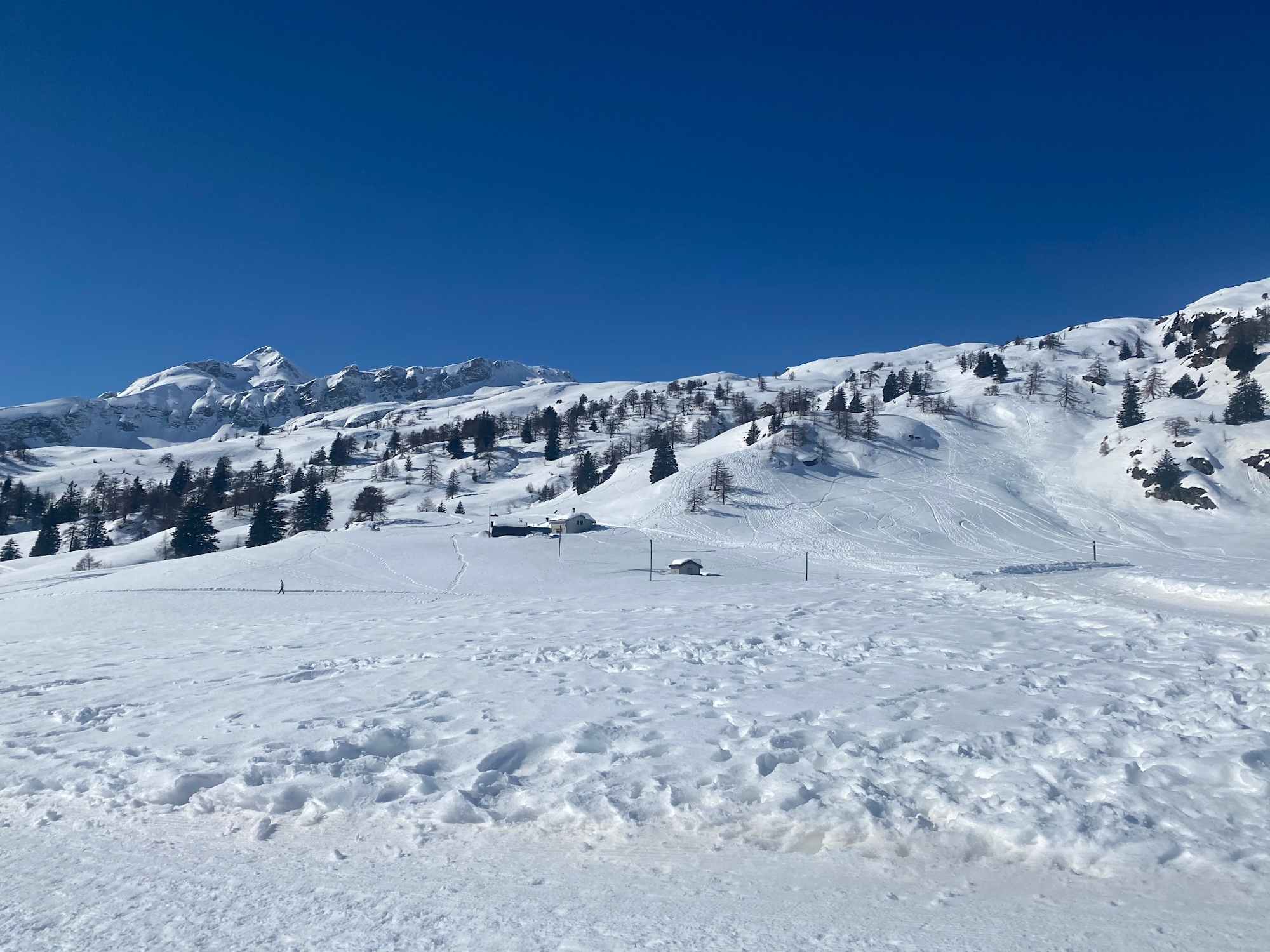 Schneeschuh-Wanderweg Rambött-Gorda