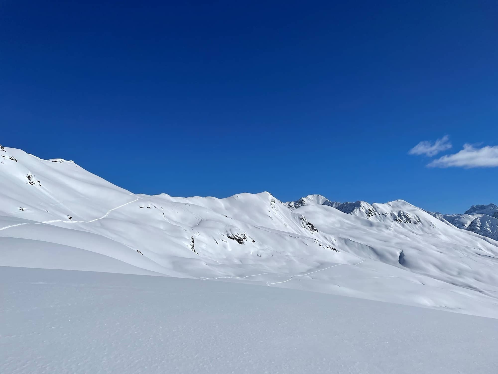 An der Jakobshorn Bergstation