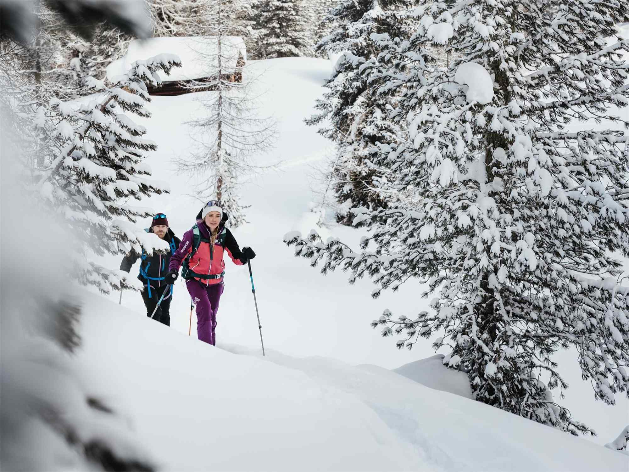 Schneeschuhwandern in Alta Badia