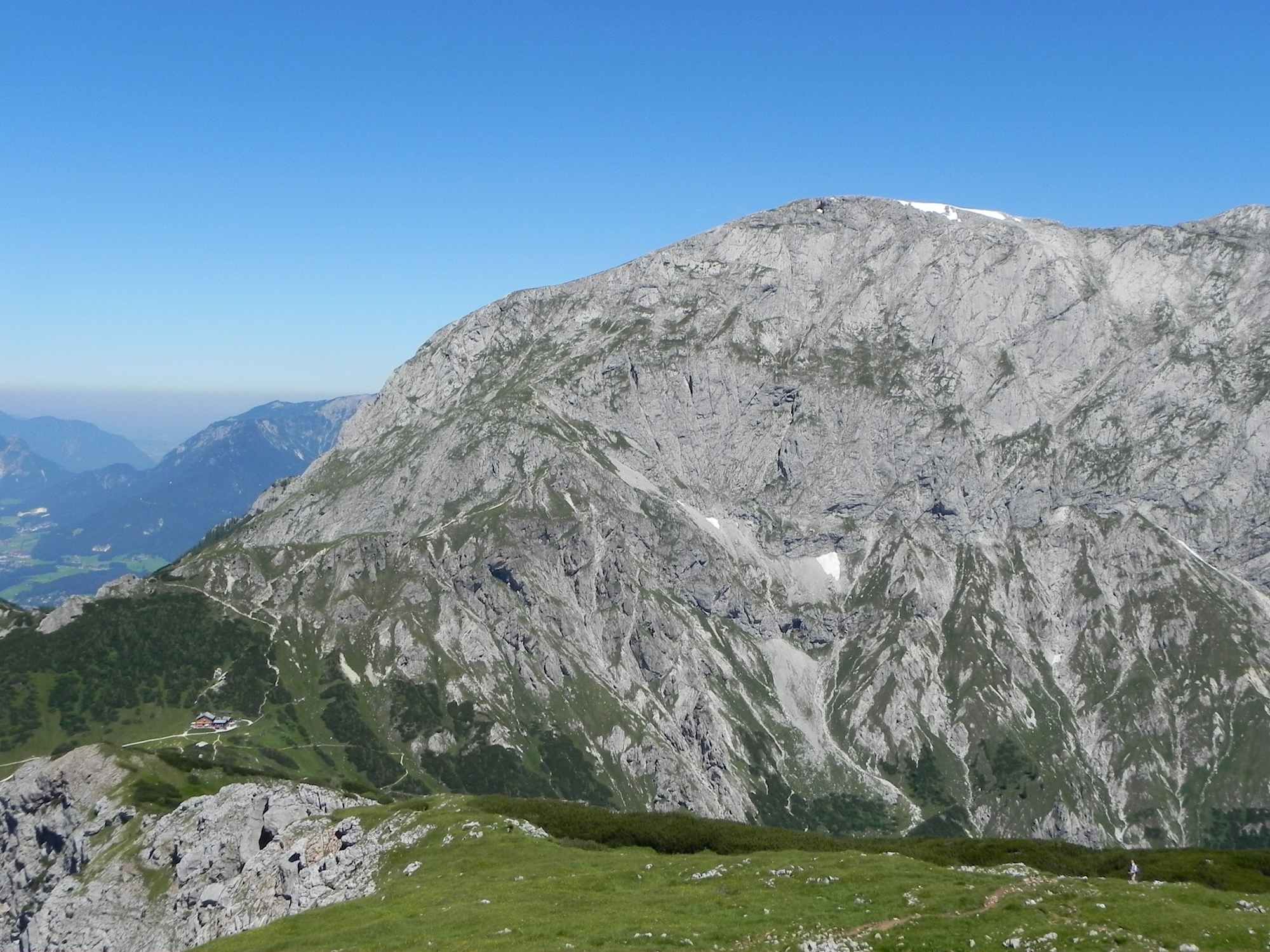 Blick zur Watzmann-Ostwand