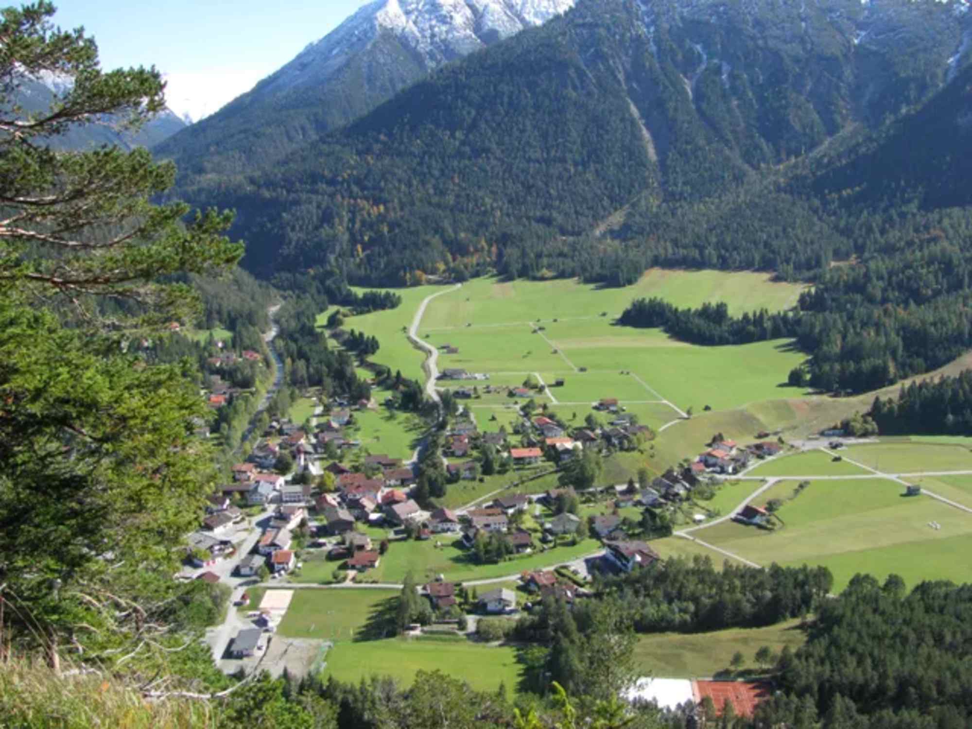 Blick auf Stanzach