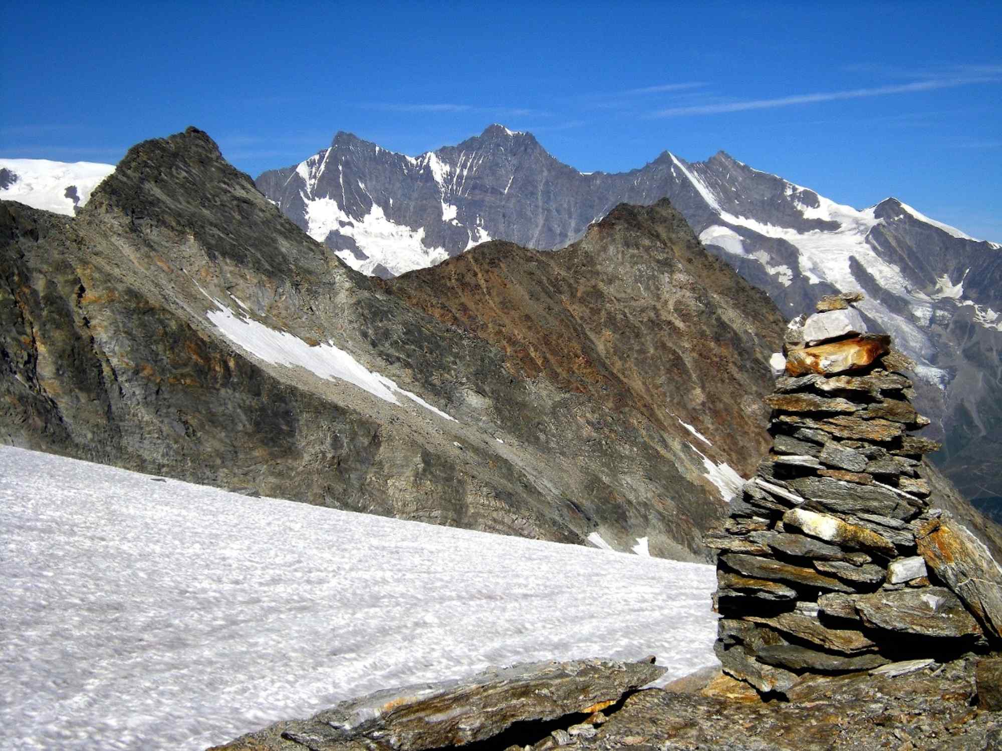 Auf der Zweitagestour von Gondo über Italien nach Saas-Almagell.