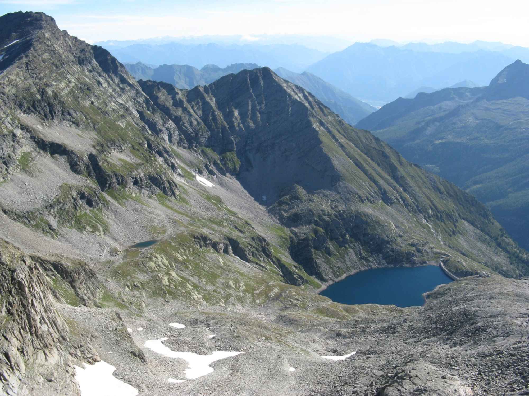 Auf der Zweitagestour von Gondo über Italien nach Saas-Almagell.